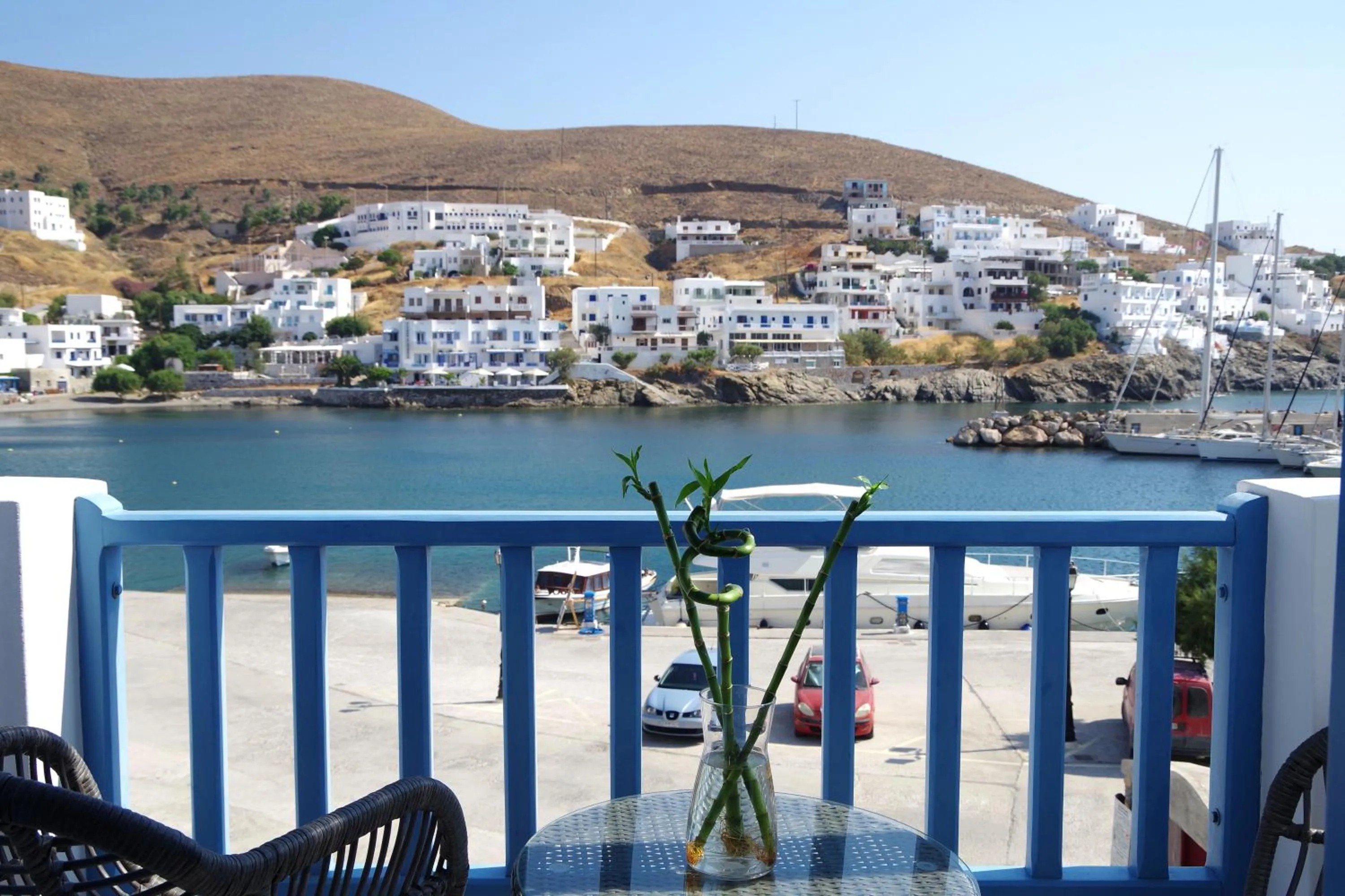 Balcony/Terrace in Xenios Zeus Apartments