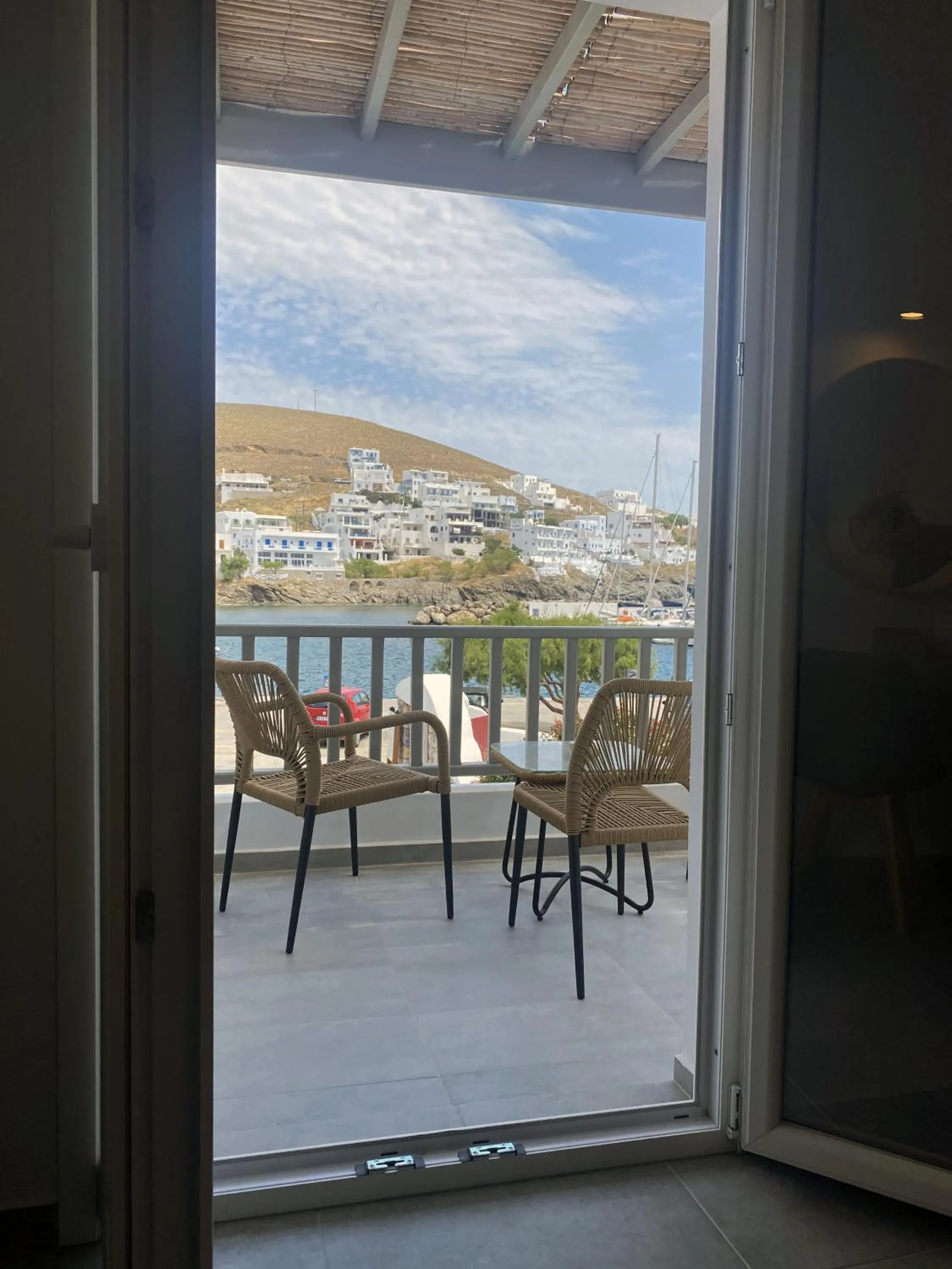 Balcony/Terrace in Xenios Zeus Apartments