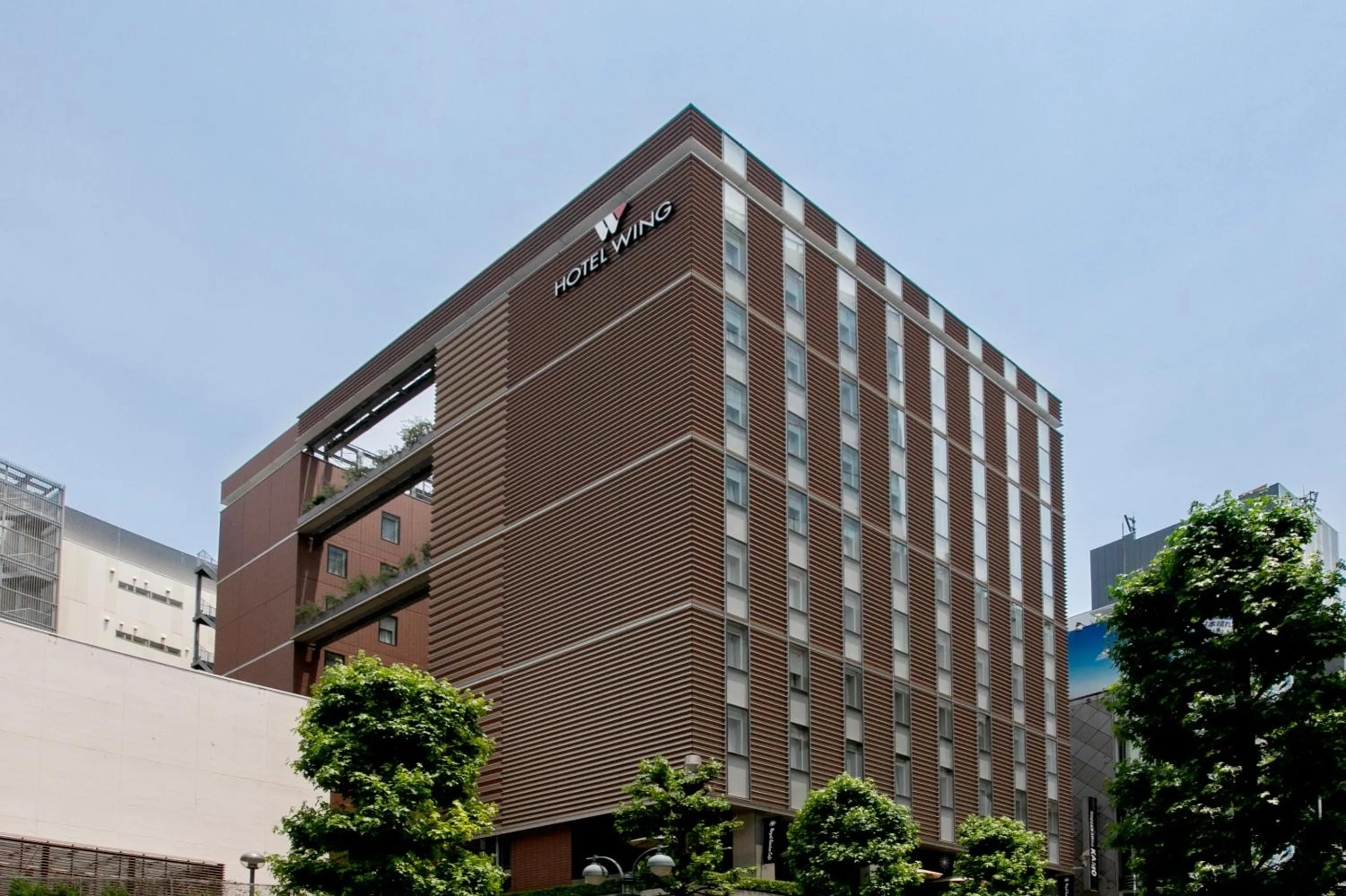 Property Building in Hotel Wing International Premium Shibuya