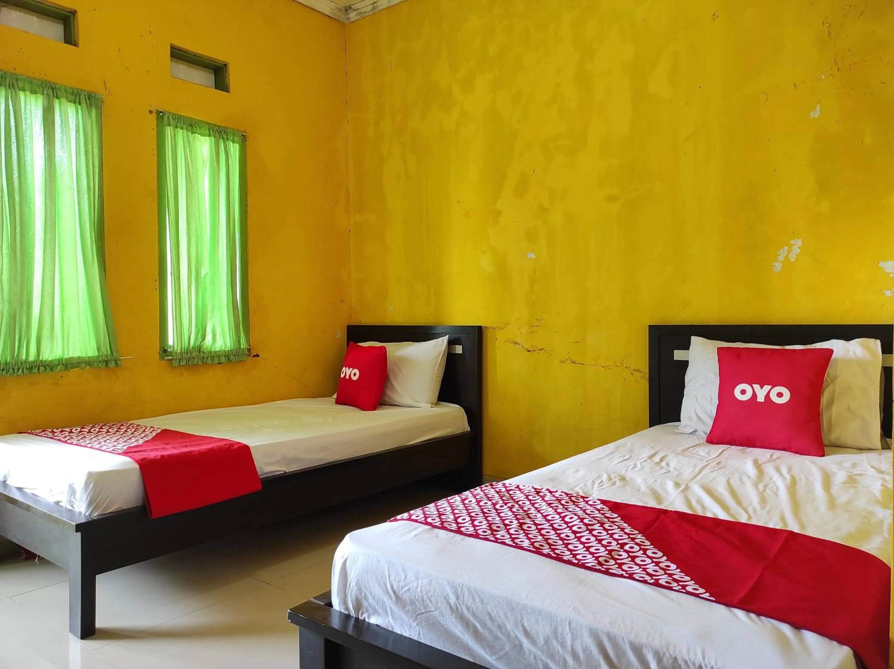 Bedroom, Bed in OYO 90333 Wisma Tenang Jaya Syariah