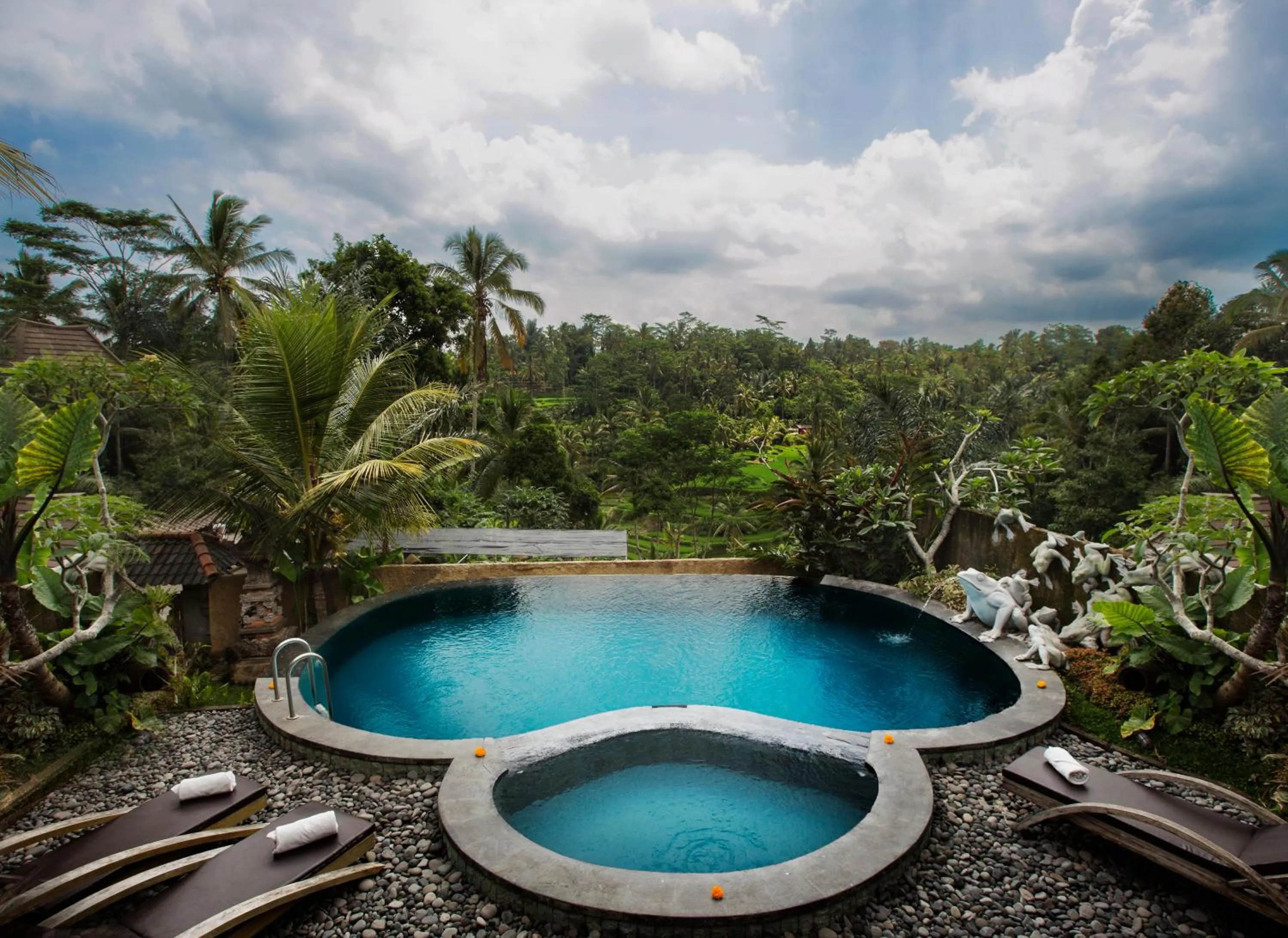 Mountain view in Pondok Sebatu Villa