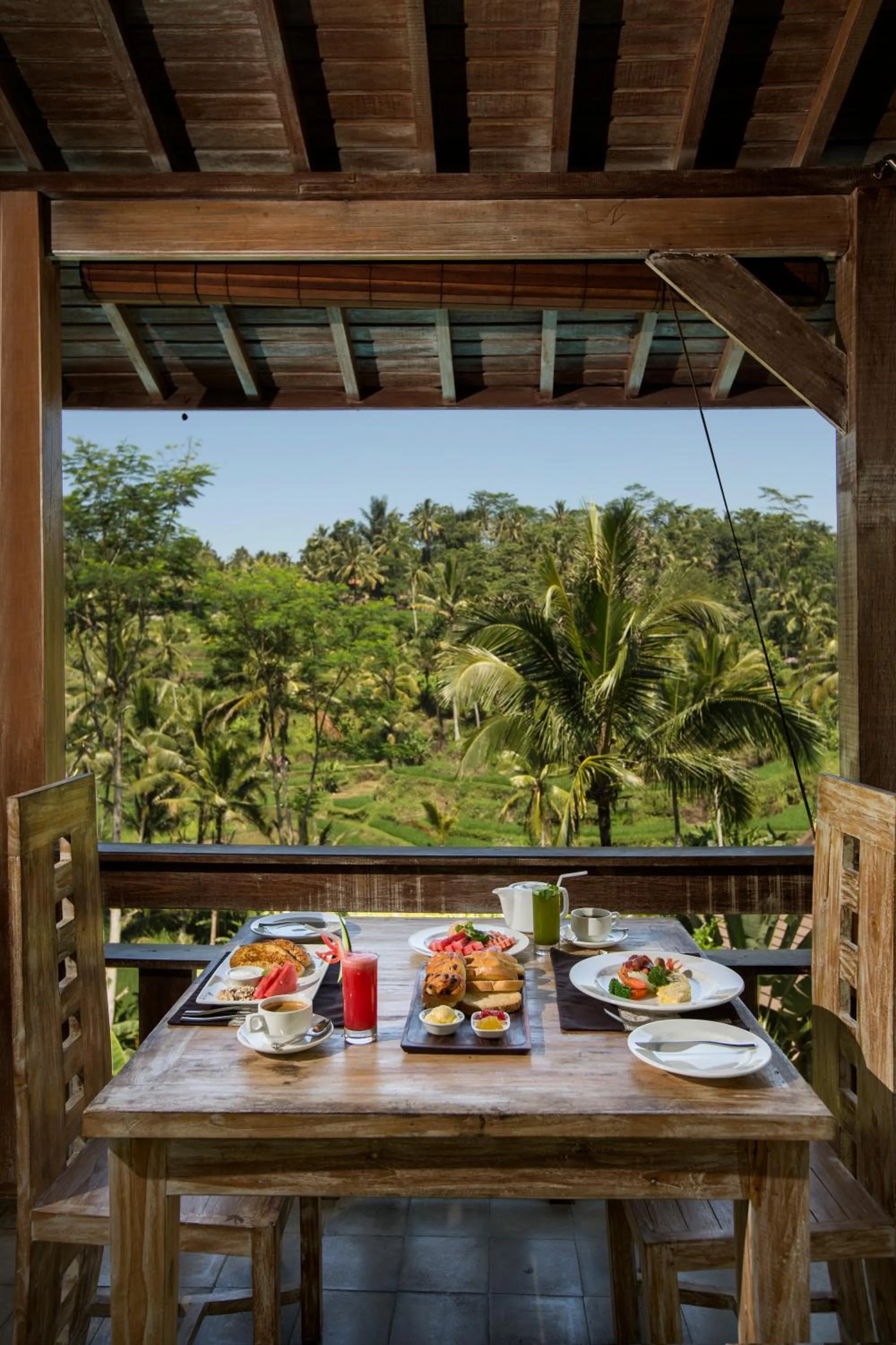 Breakfast in Pondok Sebatu Villa
