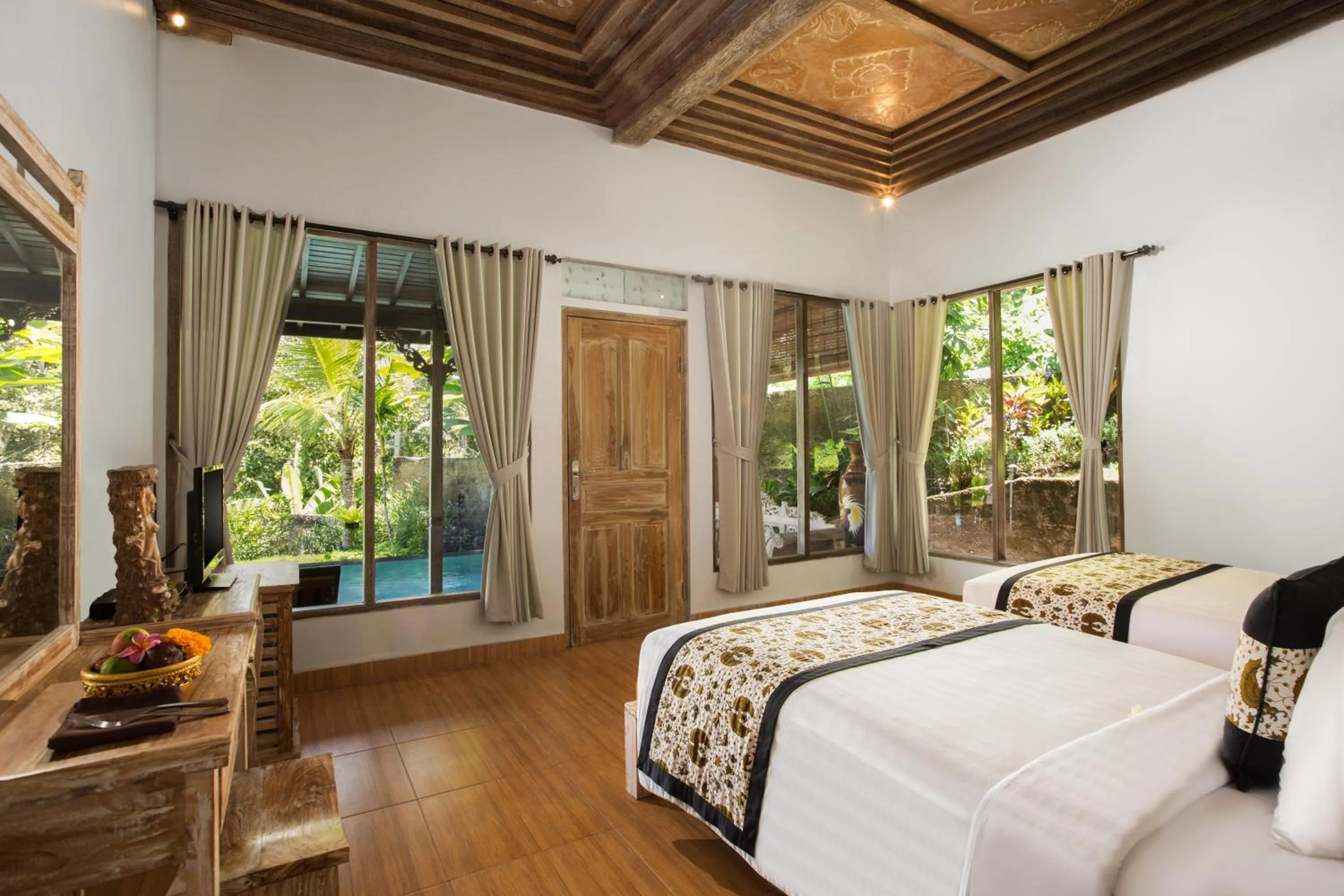 Photo of the whole room, Bed in Pondok Sebatu Villa