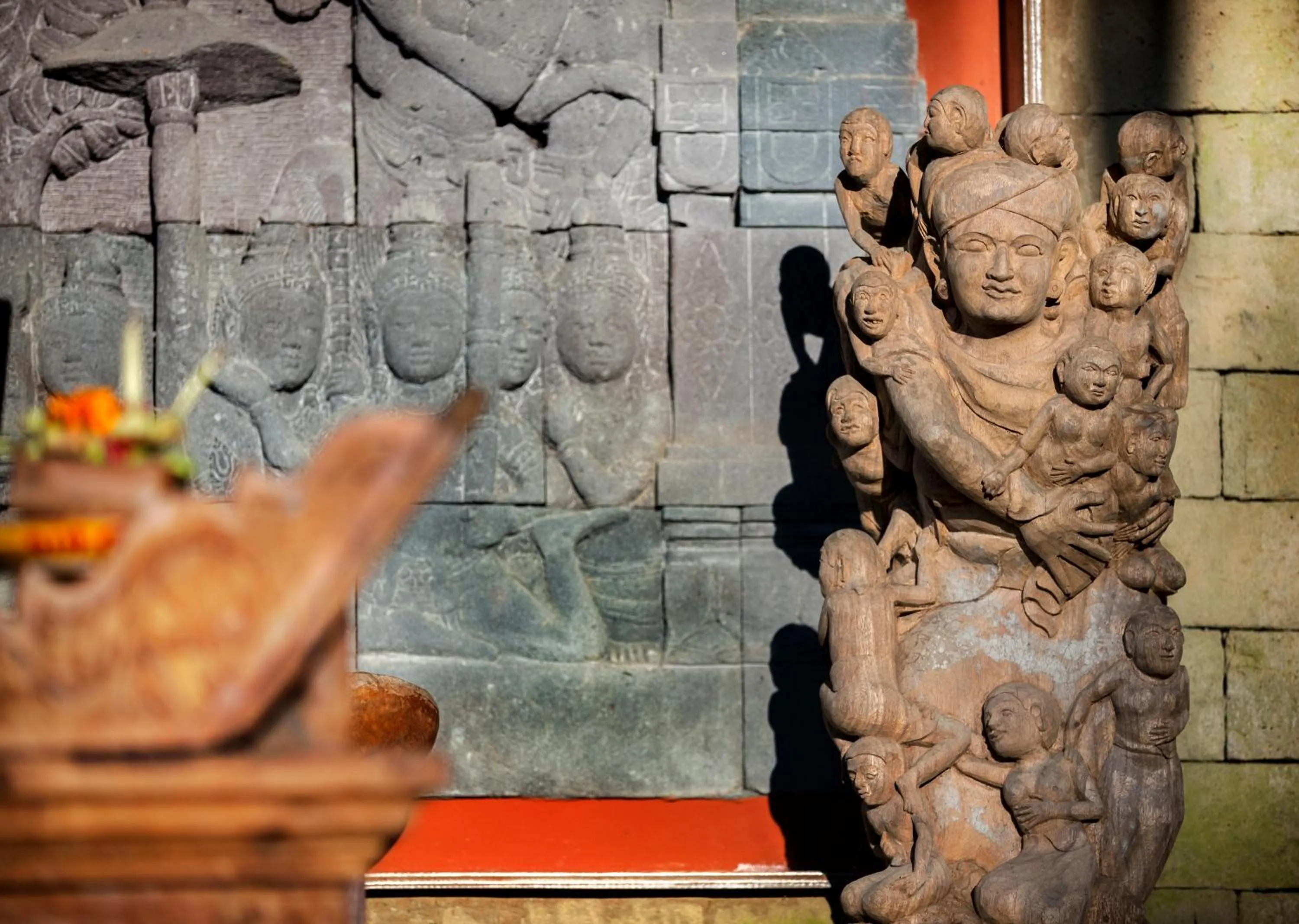 Decorative detail in Pondok Sebatu Villa