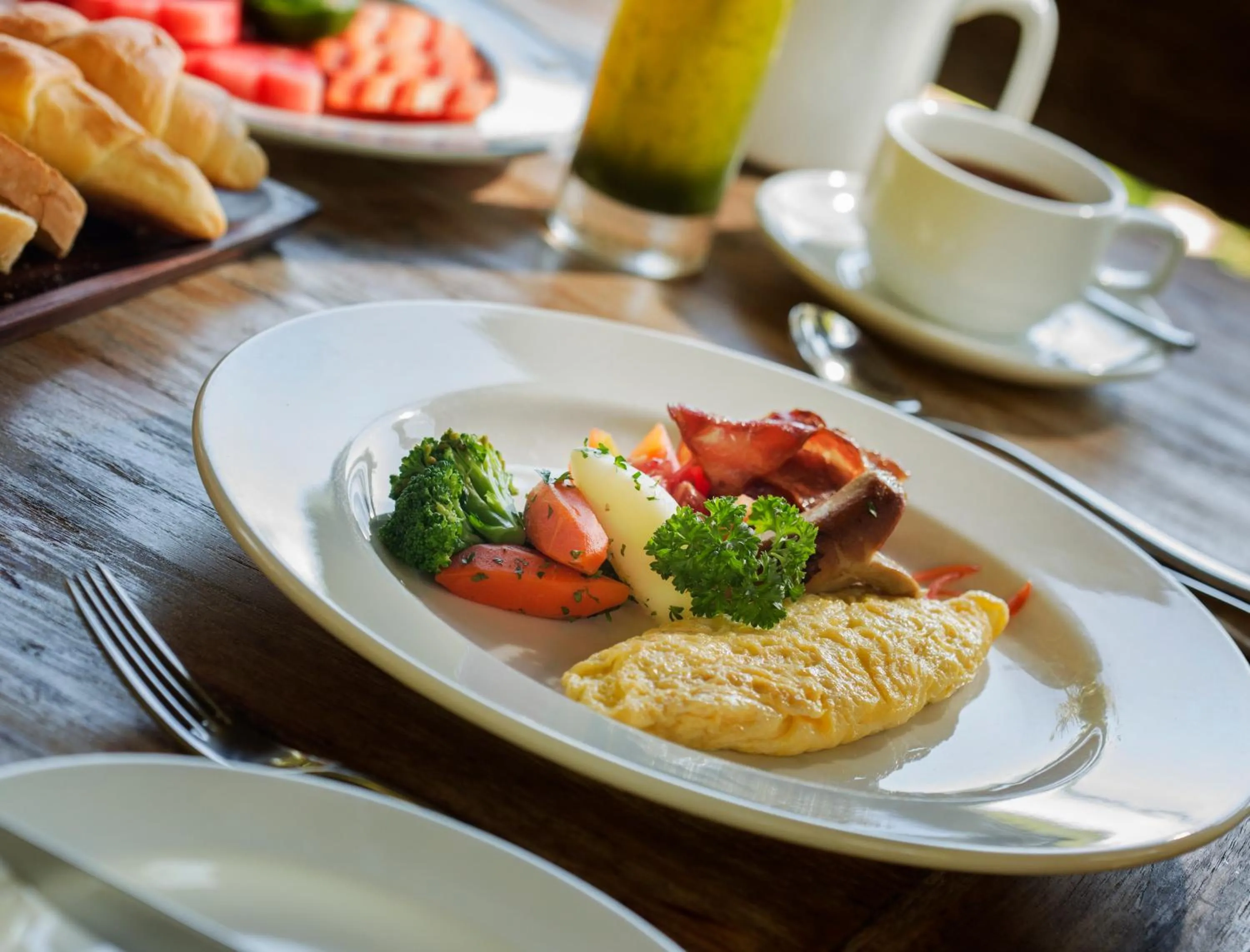 Food close-up in Pondok Sebatu Villa