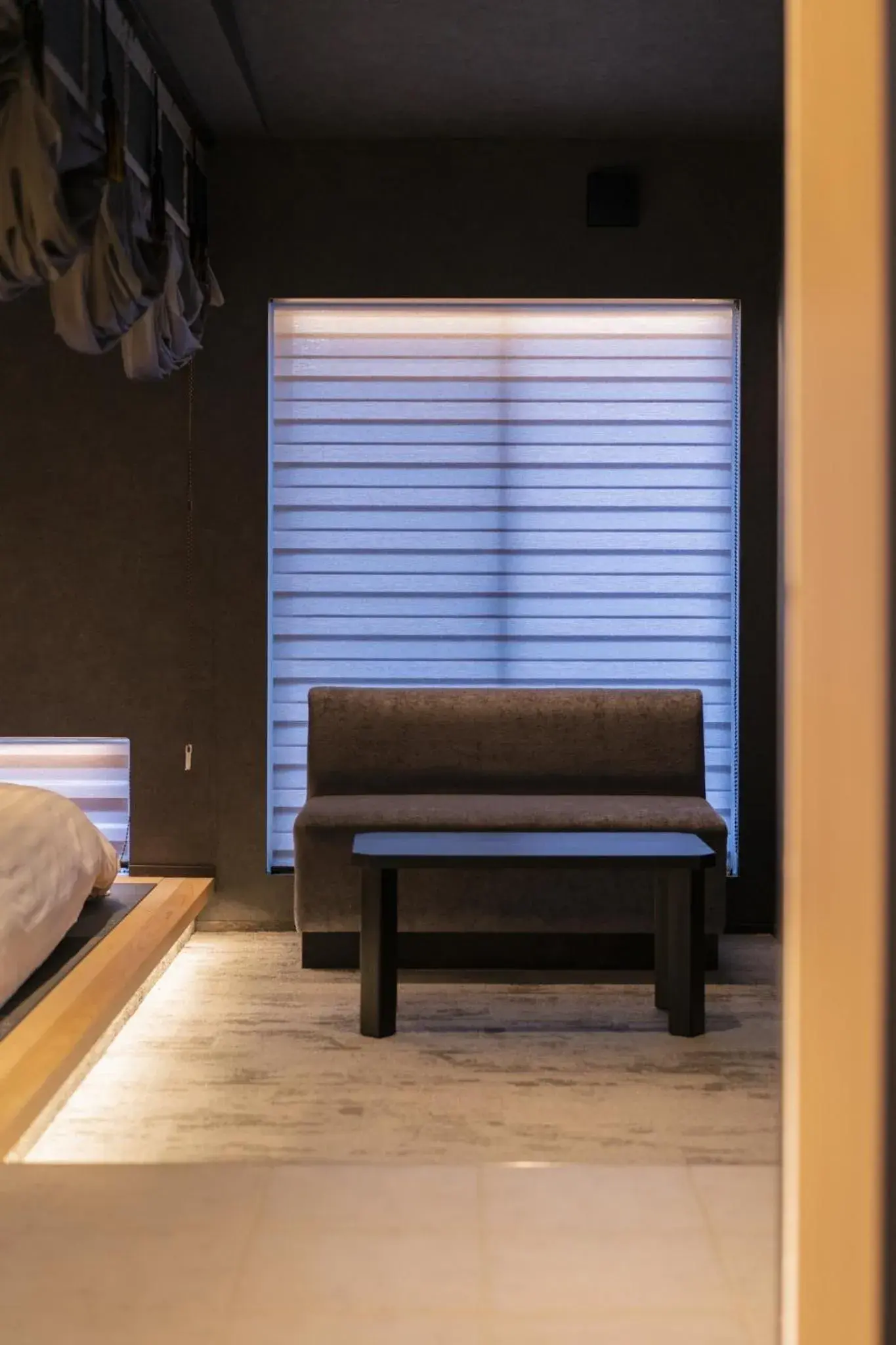 furniture, Bed in moire HOTEL YOSHIWARA furniture, Bed in moire HOTEL YOSHIWARA