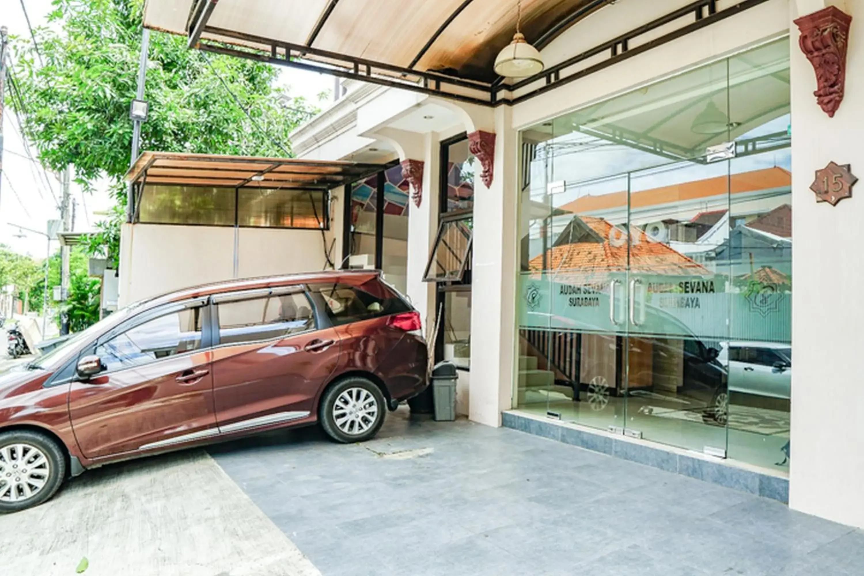 Property building in Audah Syariah Residence Mitra RedDoorz Property building in Audah Syariah Residence Mitra RedDoorz