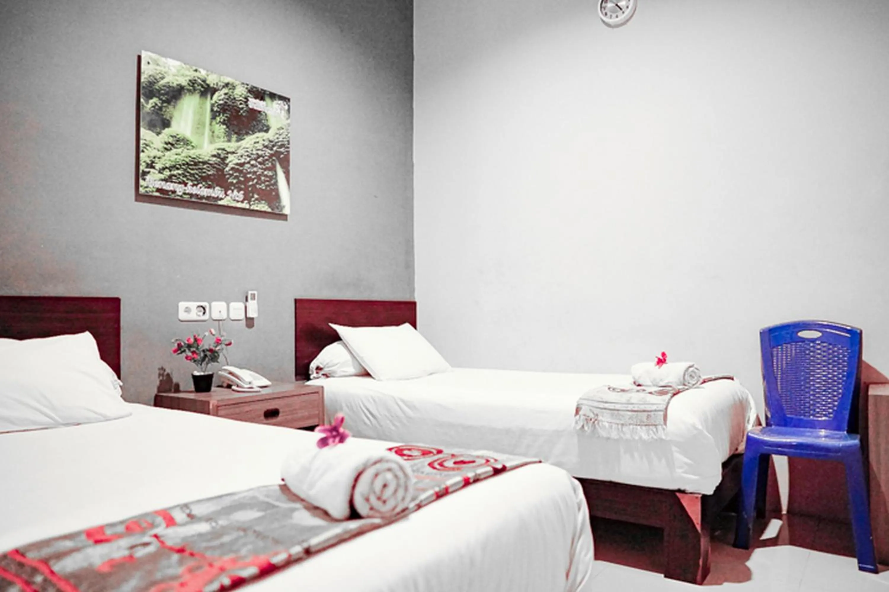 Bed in Audah Syariah Residence Mitra RedDoorz