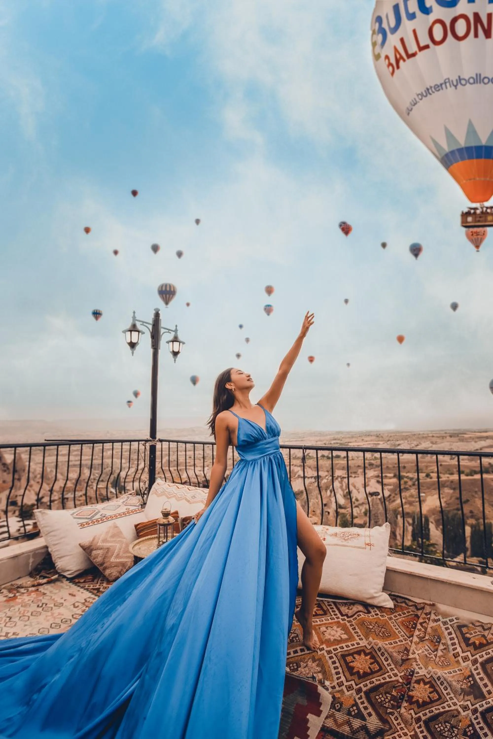 People in Mak's Cave House