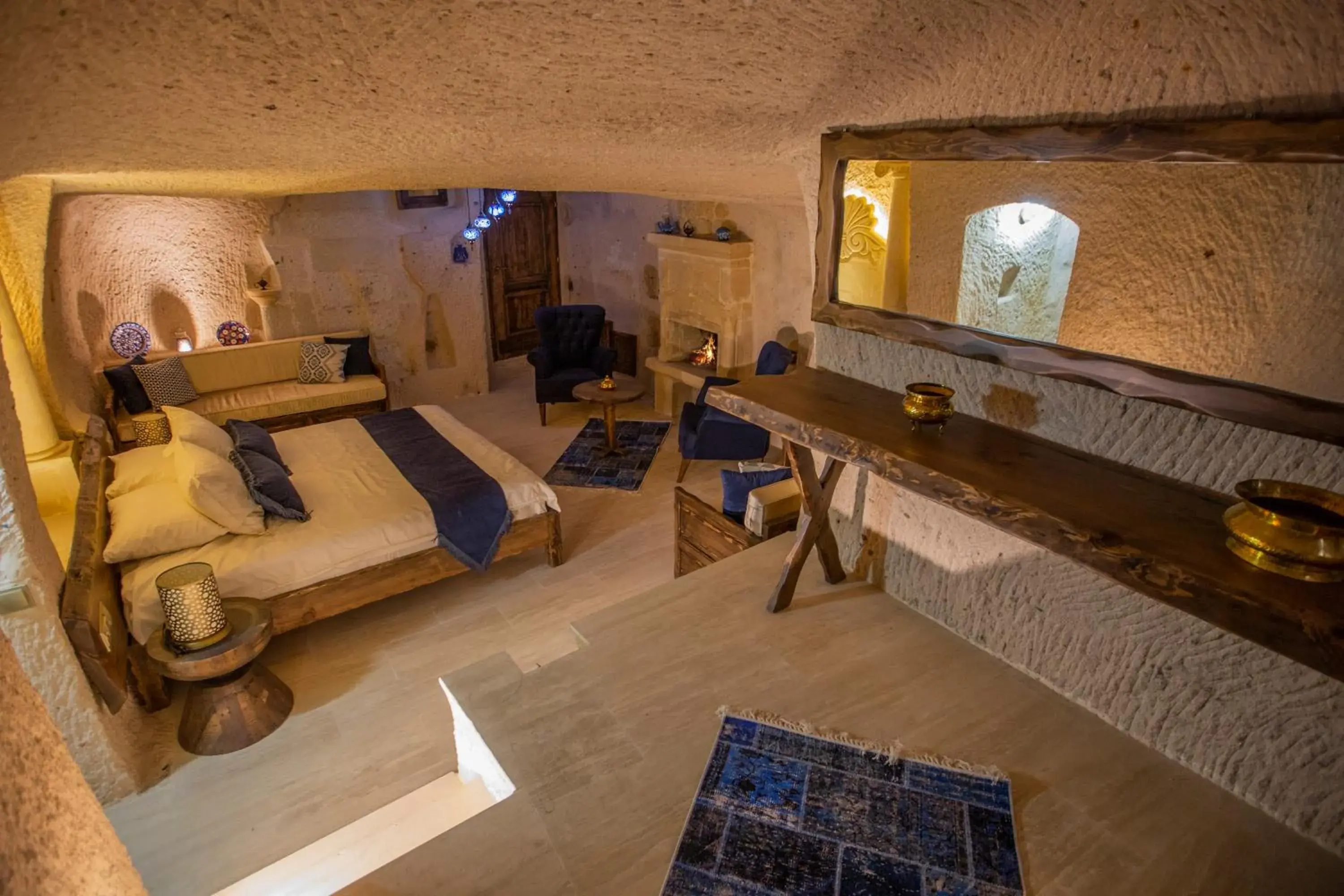 Bedroom, Bed in Mak's Cave House Bedroom, Bed in Mak's Cave House