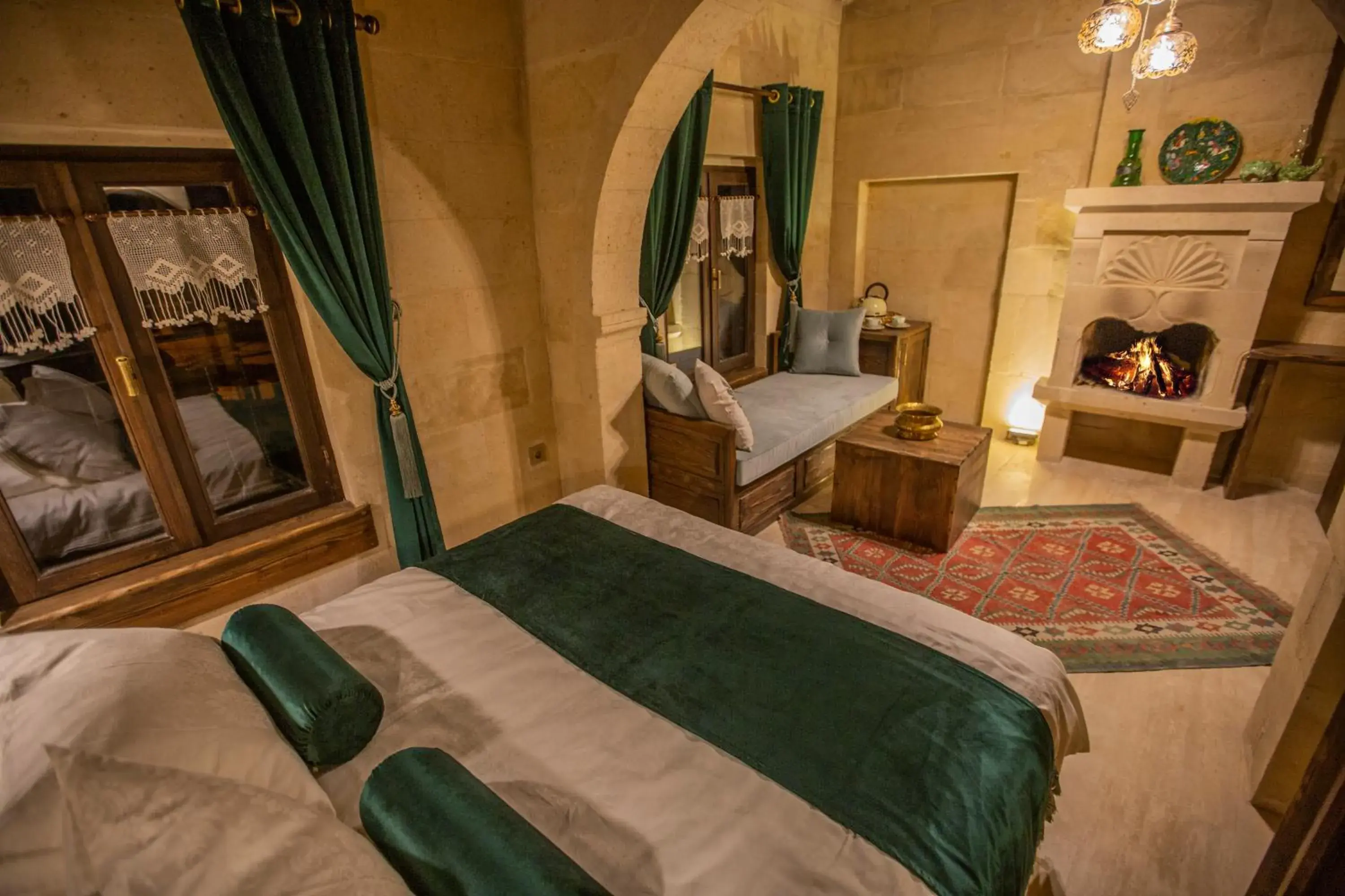 Photo of the whole room, Bed in Mak's Cave House Photo of the whole room, Bed in Mak's Cave House