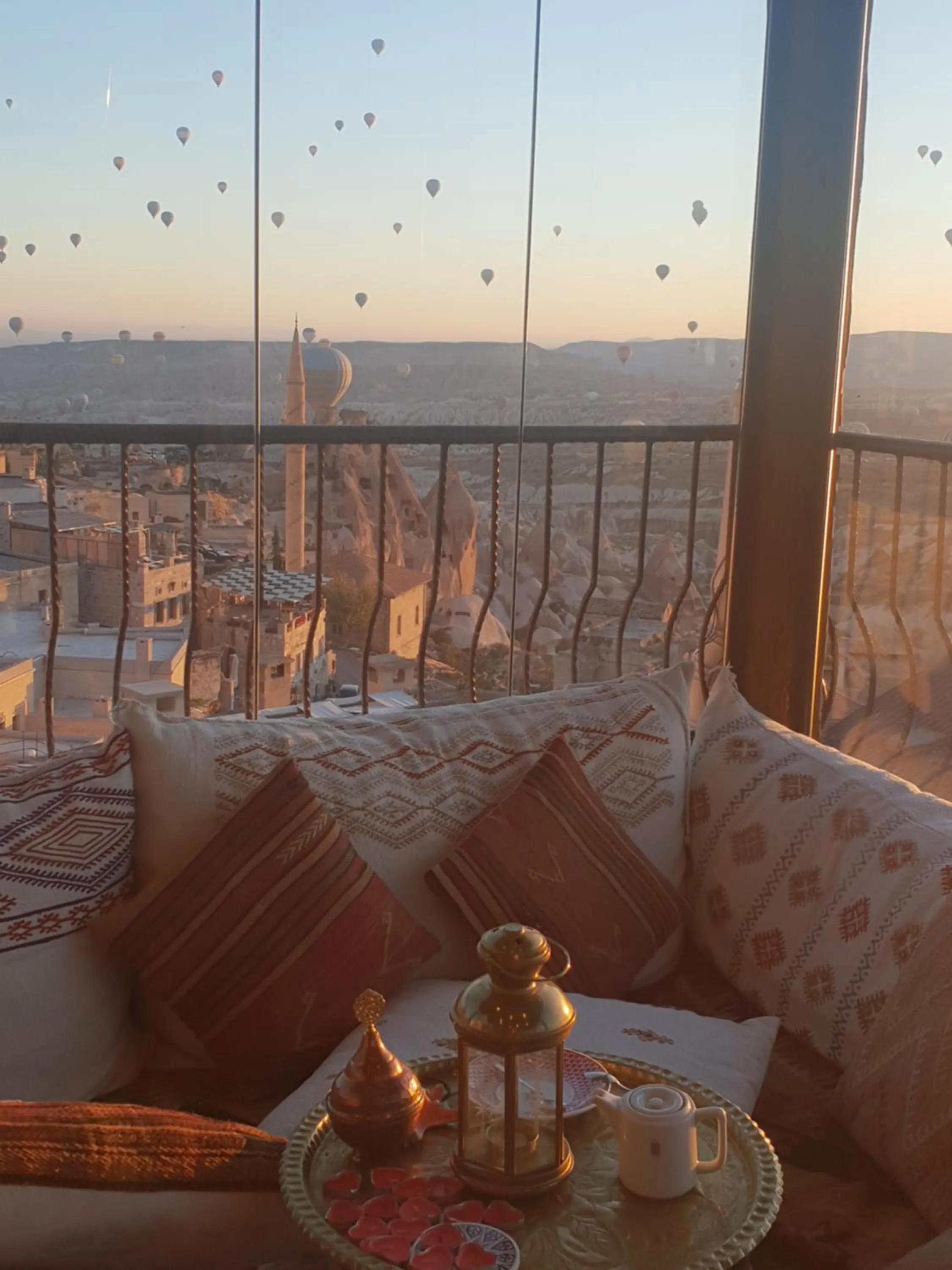 Balcony/Terrace in Mak's Cave House