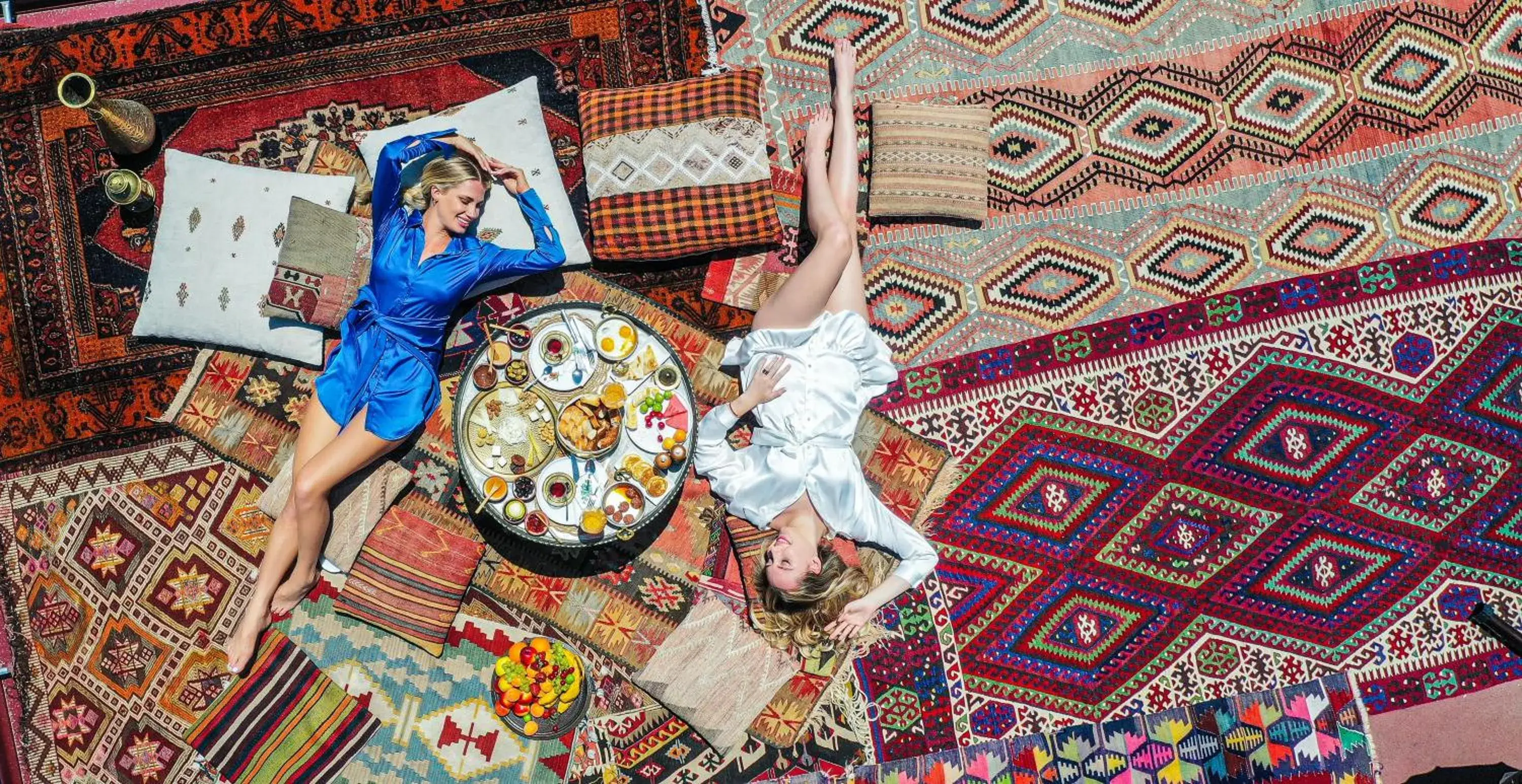 Bird's eye view in Mak's Cave House Bird's eye view in Mak's Cave House