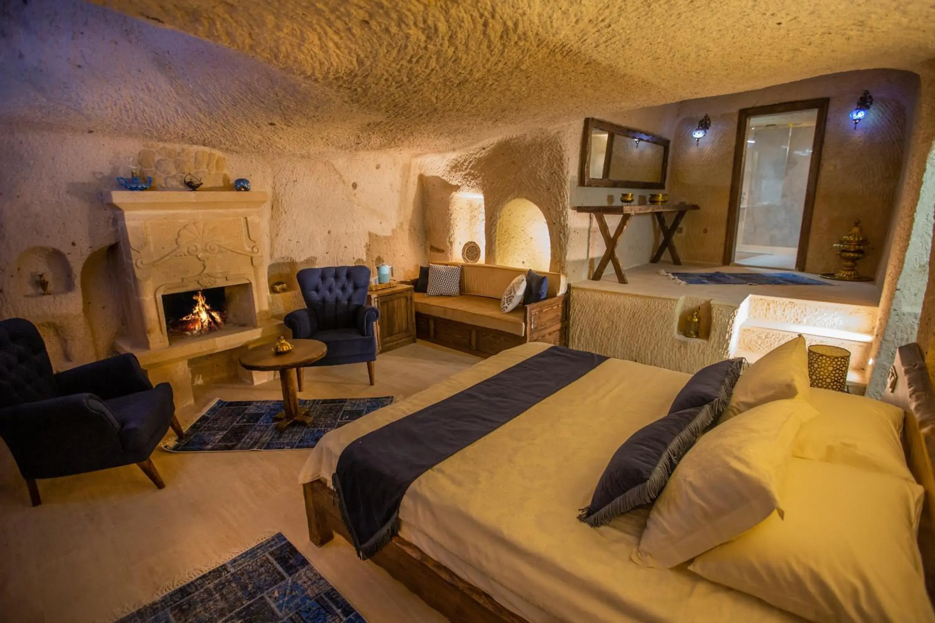 Photo of the whole room, Bed in Mak's Cave House Photo of the whole room, Bed in Mak's Cave House