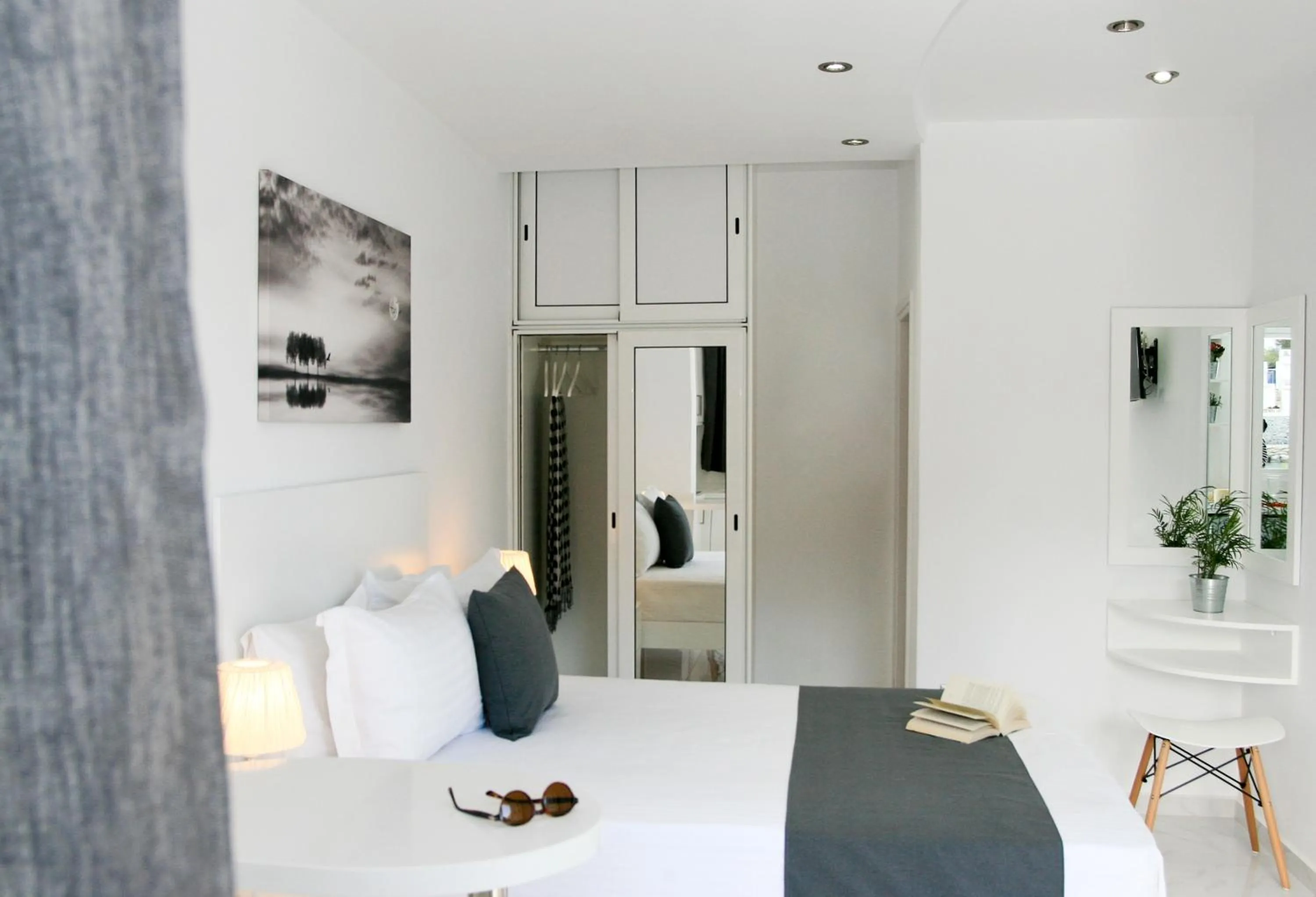 Bedroom, Bed in Vithos Seaside Aparthotel