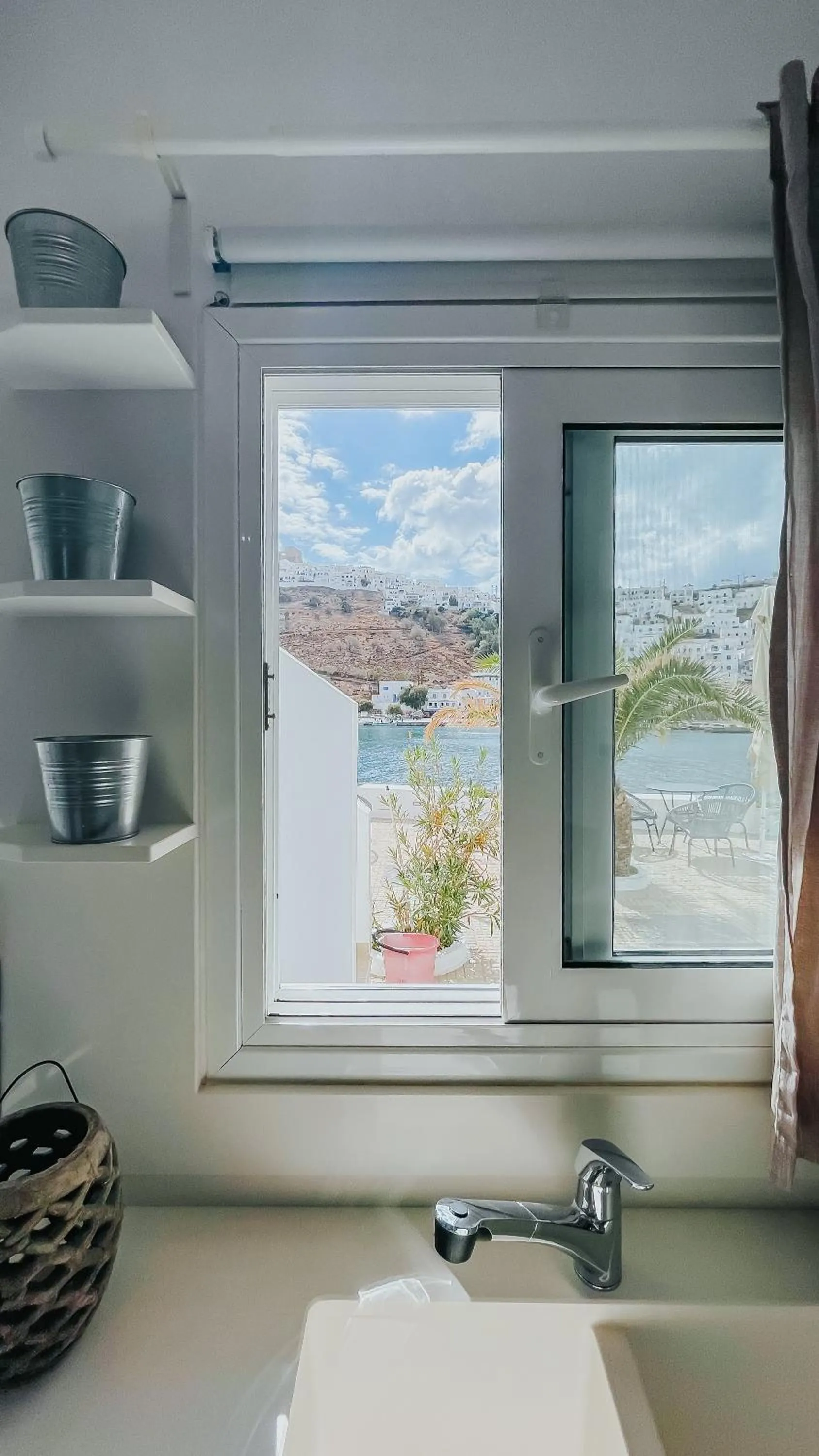Sea view in Vithos Seaside Aparthotel