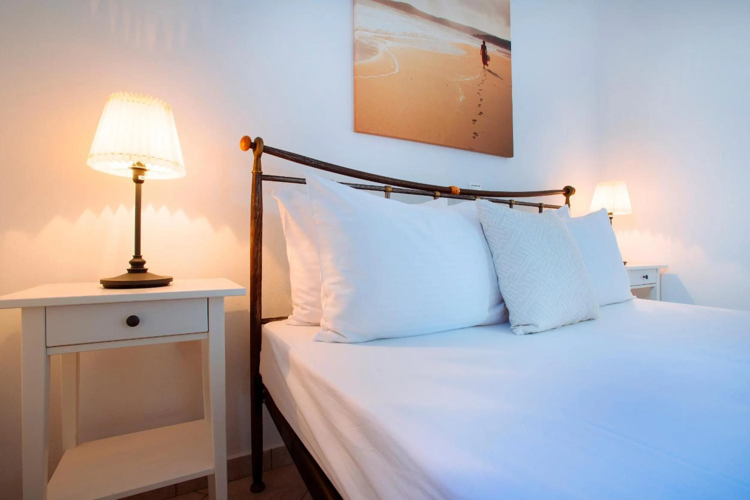 Bedroom, Bed in Vithos Seaside Aparthotel