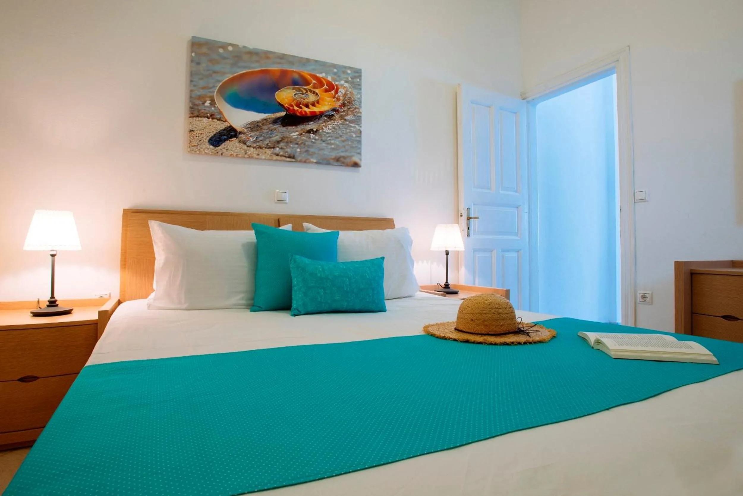 Bedroom, Bed in Vithos Seaside Aparthotel