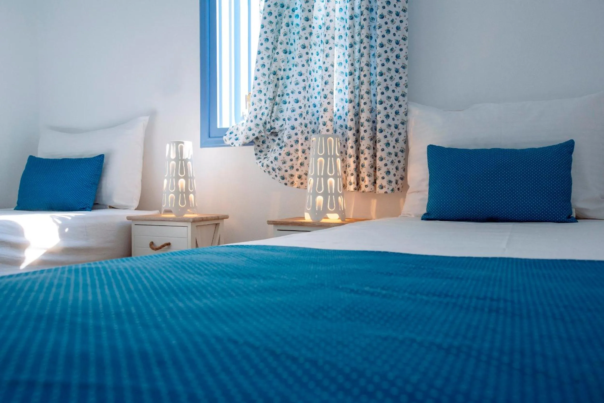Bedroom, Bed in Vithos Seaside Aparthotel