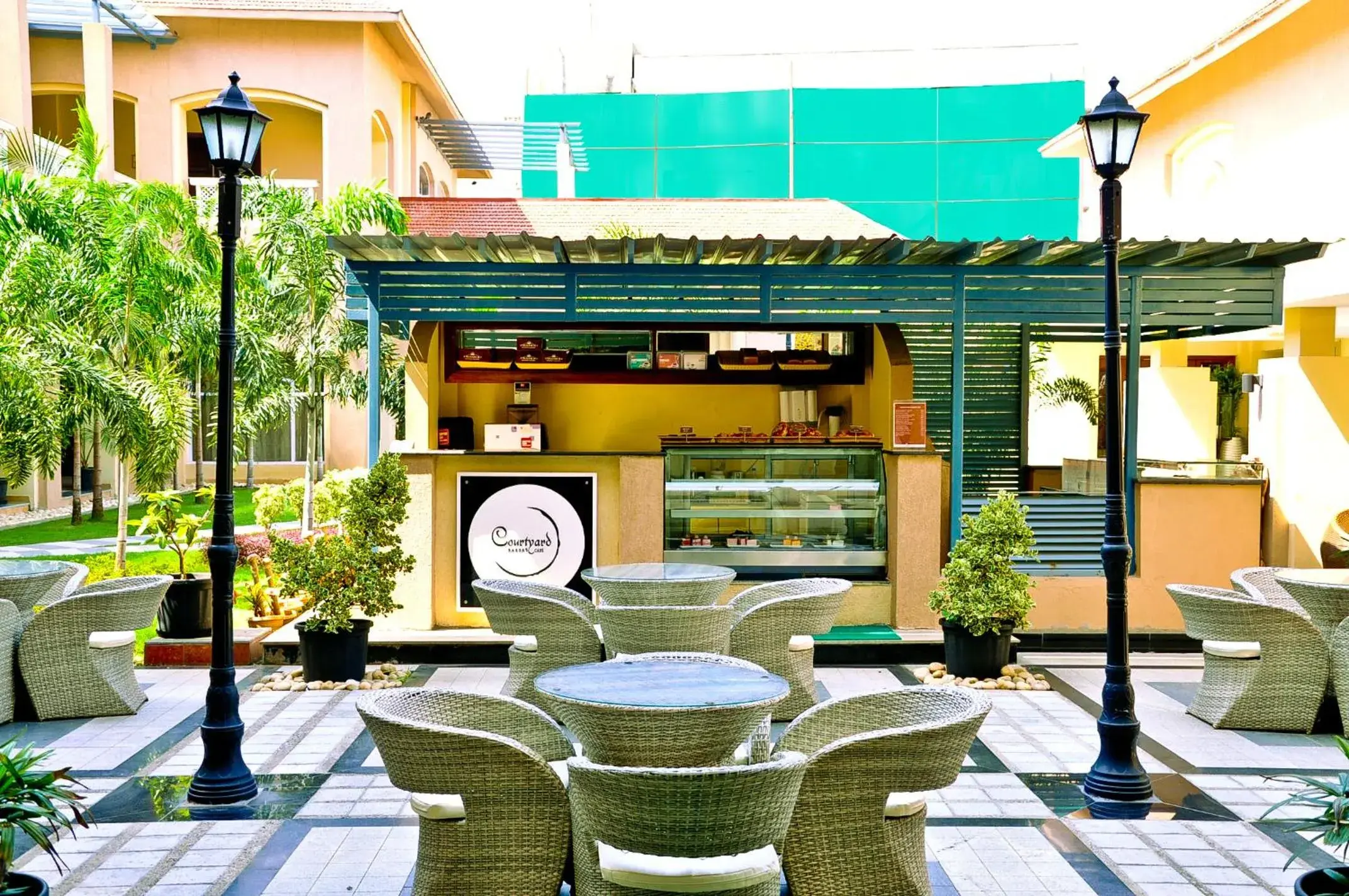 Lounge or bar in Pramod Convention & Club Resort Lounge or bar in Pramod Convention & Club Resort