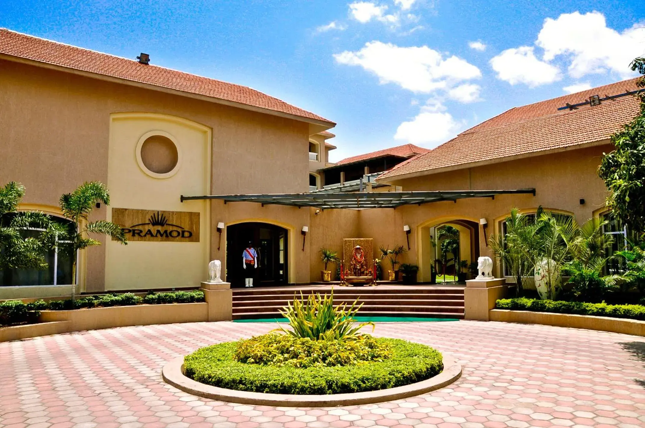 Facade/entrance in Pramod Convention & Club Resort Facade/entrance in Pramod Convention & Club Resort