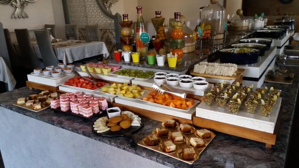 Breakfast in Pramod Convention & Club Resort