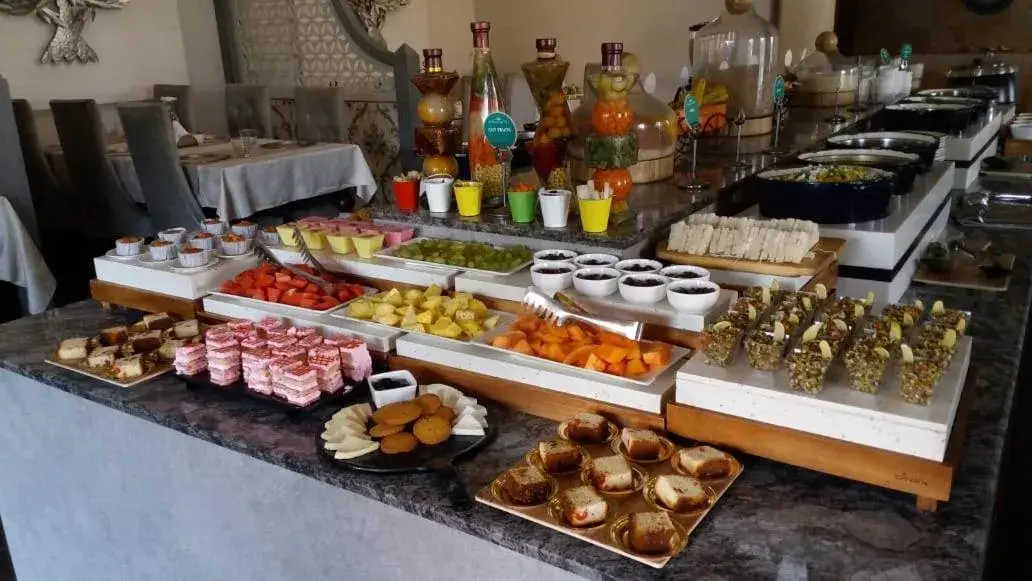 Breakfast in Pramod Convention & Club Resort Breakfast in Pramod Convention & Club Resort