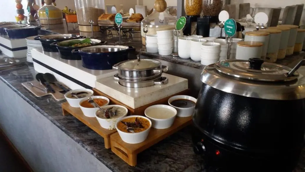 Breakfast in Pramod Convention & Club Resort