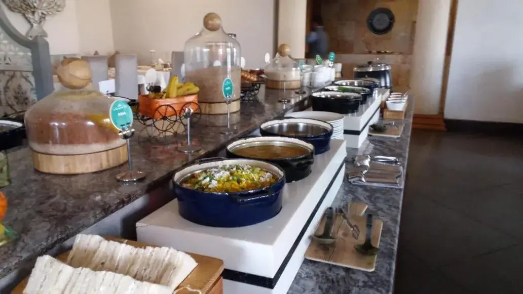 Breakfast in Pramod Convention & Club Resort Breakfast in Pramod Convention & Club Resort