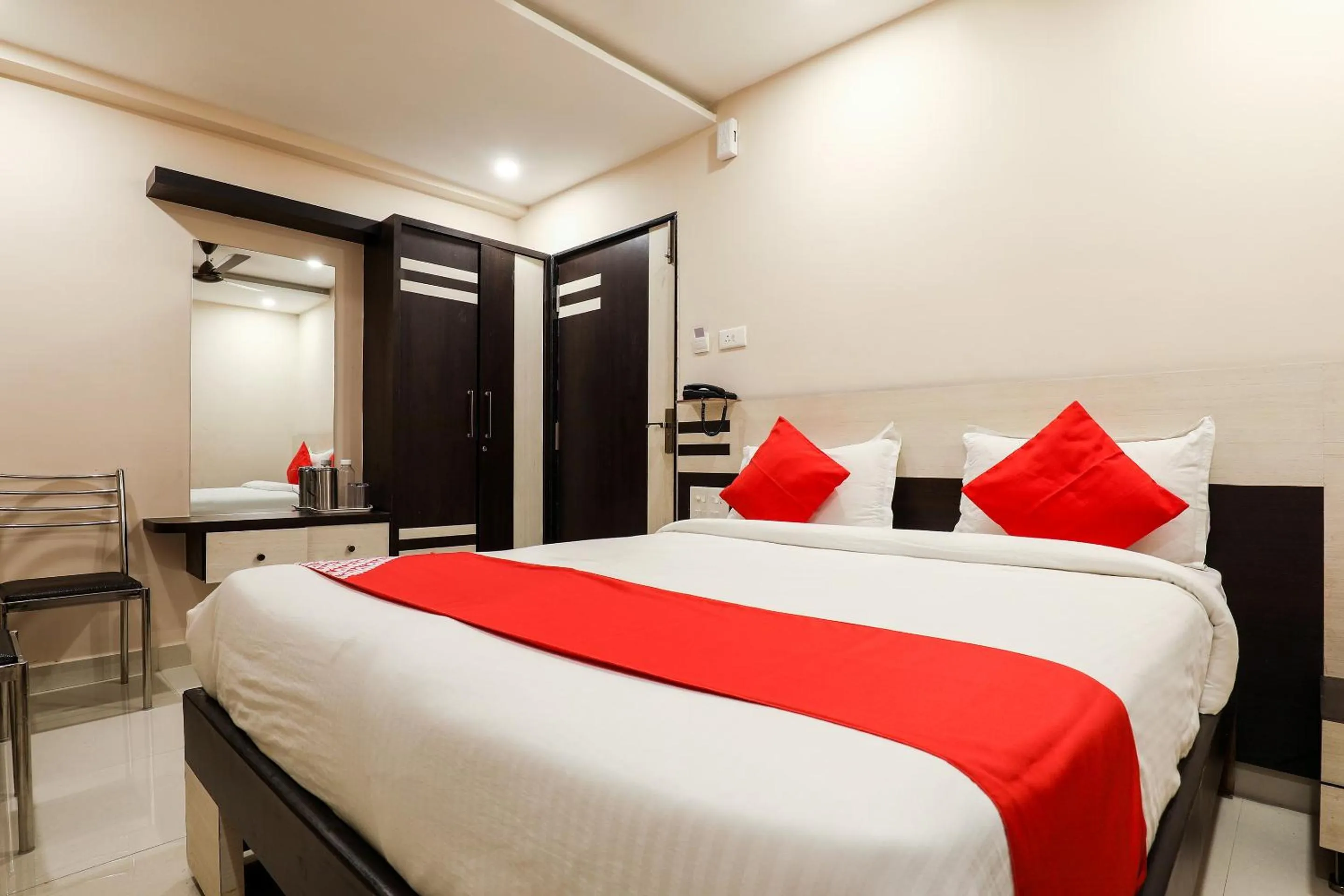 Bedroom in Hotel O Sr Residency