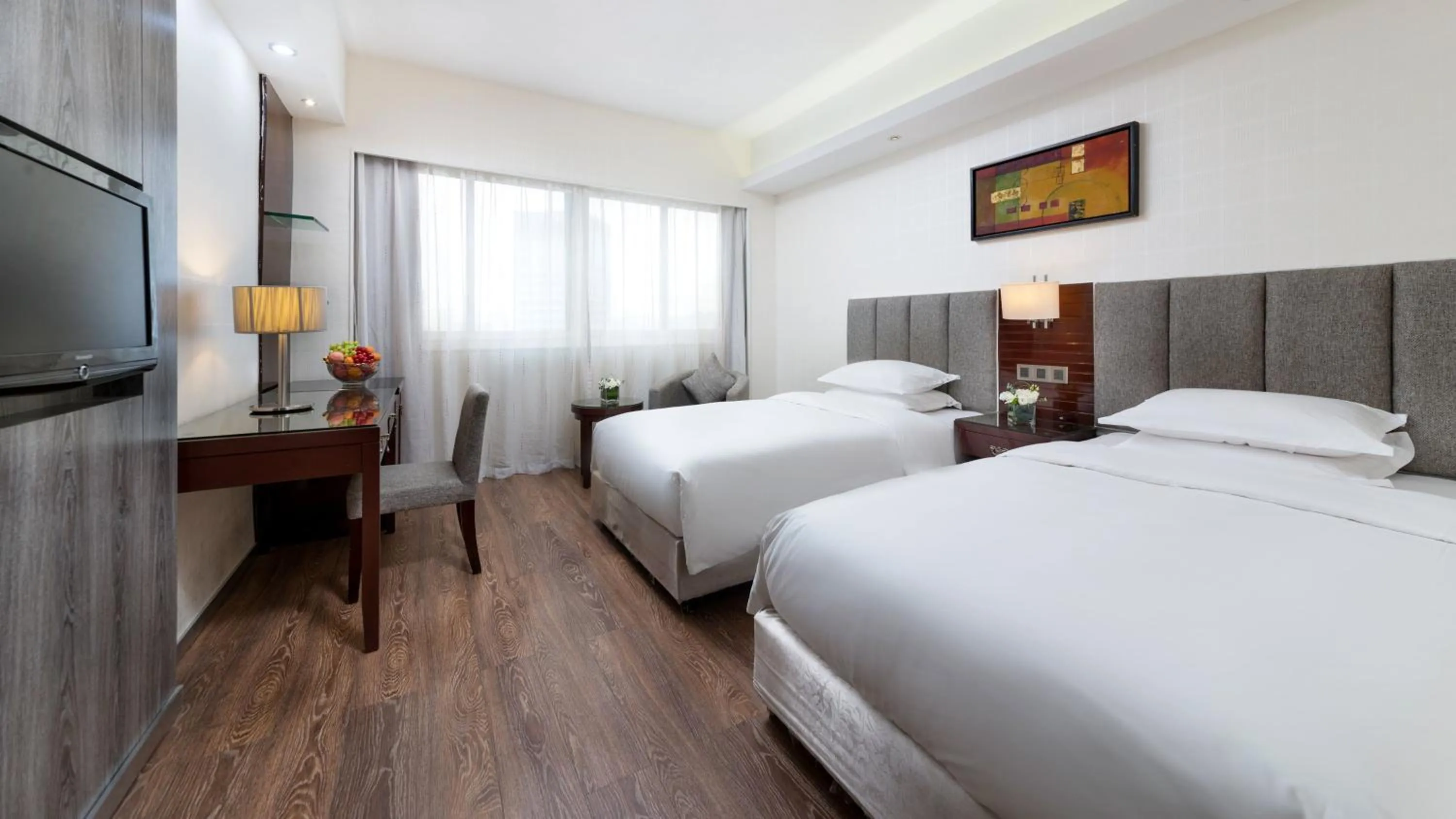 Photo of the whole room, Bed in Holiday Inn Express Xiamen LuShan