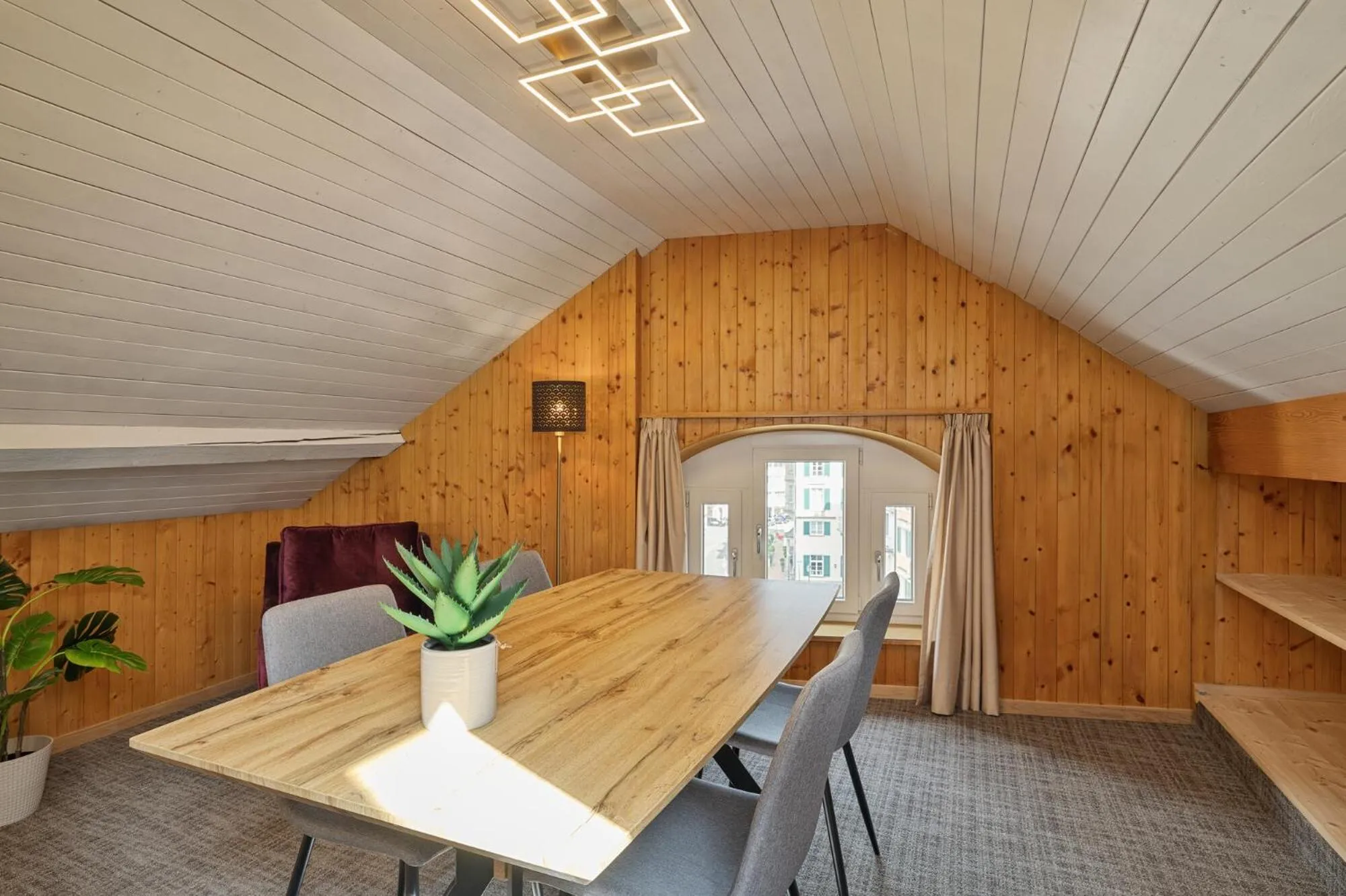 Living room in Hotel Krone by b-smart