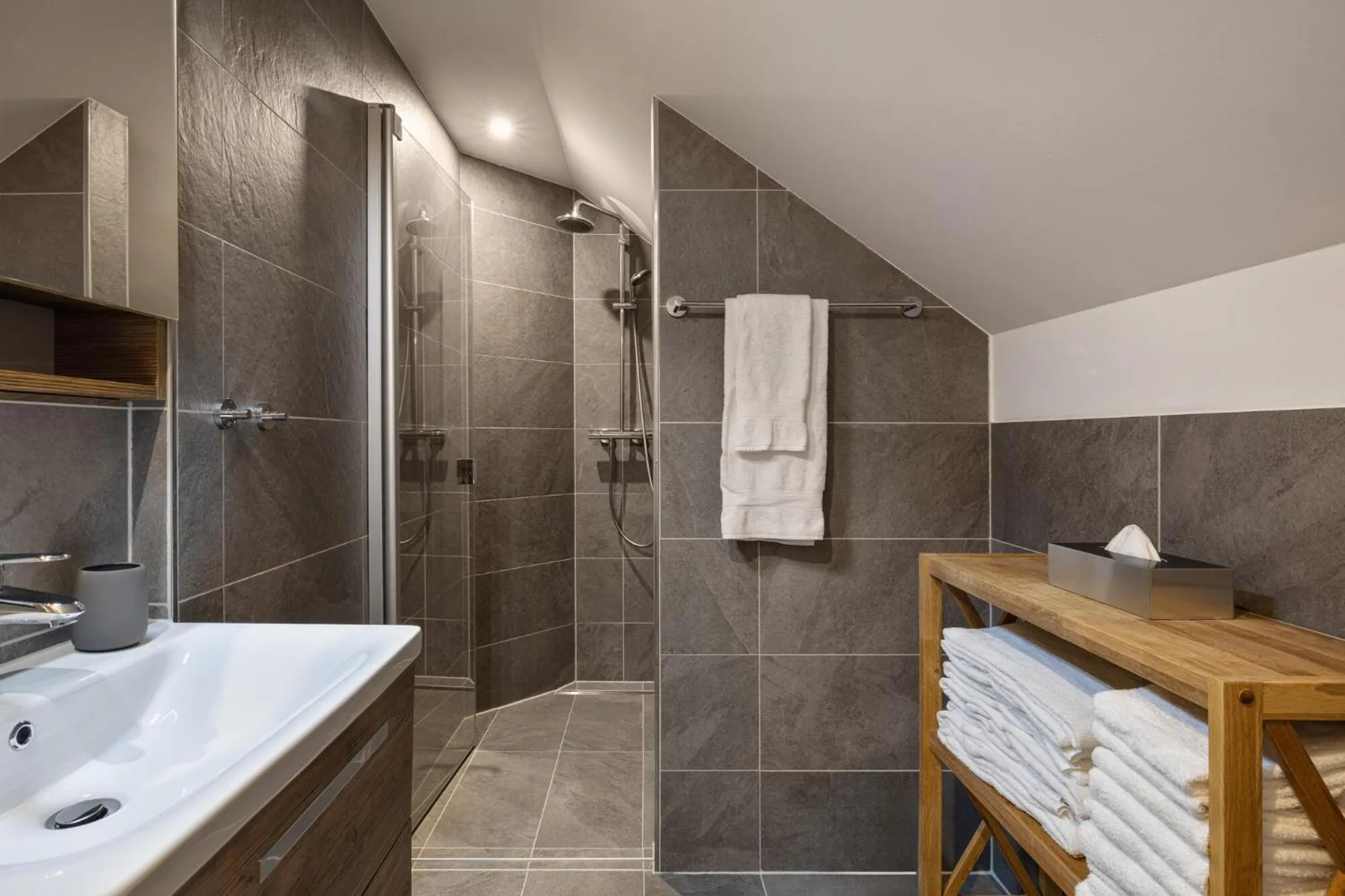 Bathroom in Hotel Krone by b-smart