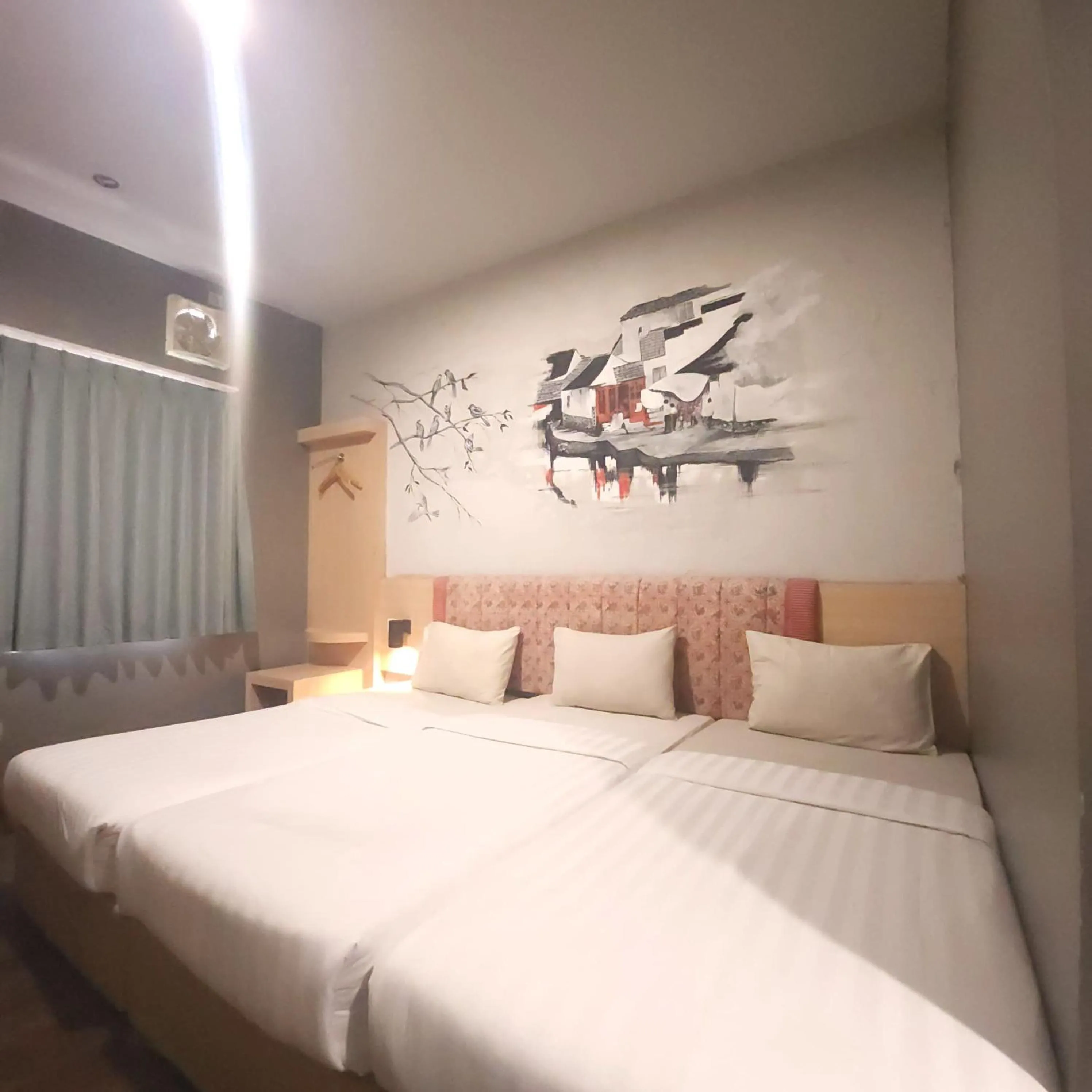 Bed in Hotel Pantes Semawis Pecinan SMG - Petfriendly Hotel