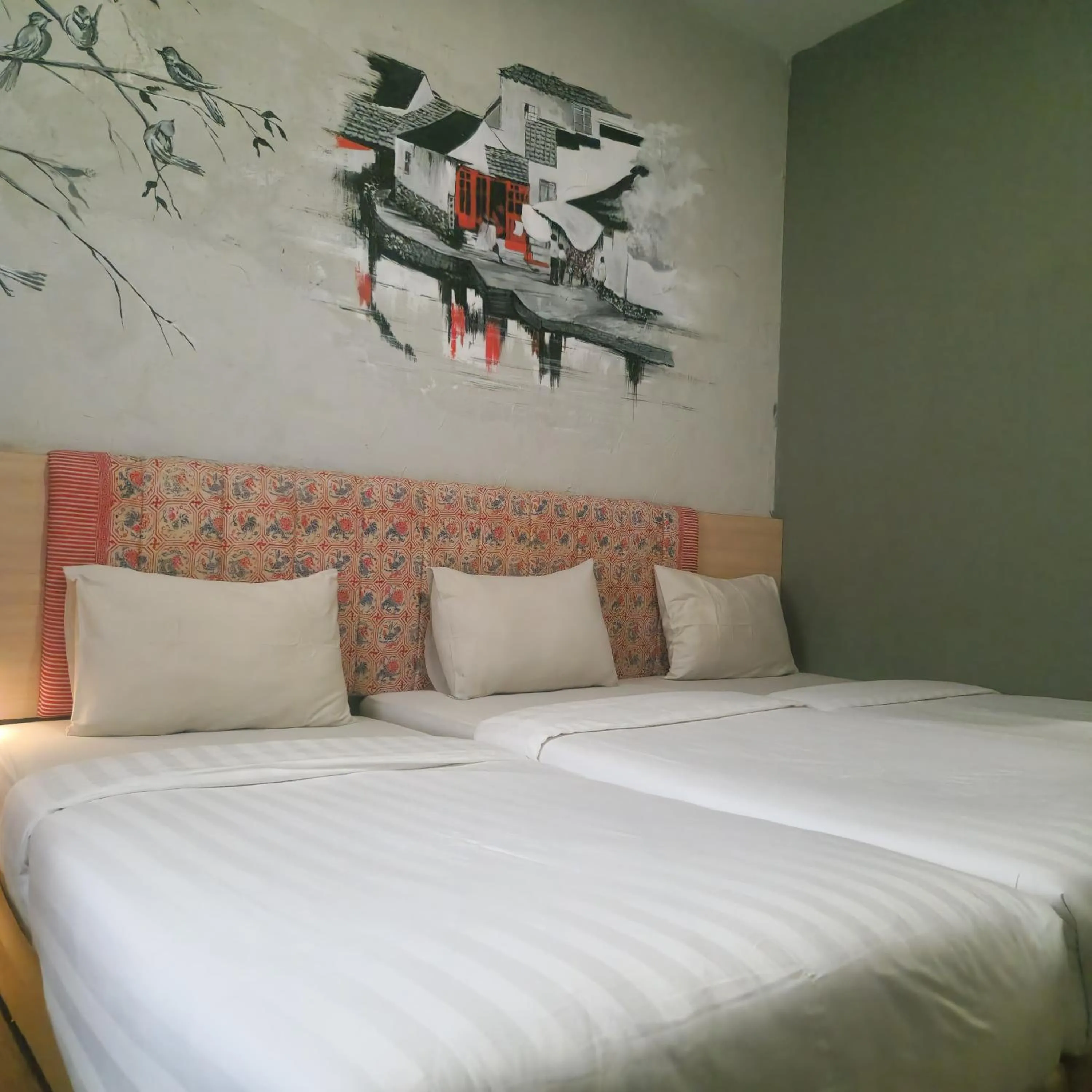 Bed in Hotel Pantes Semawis Pecinan SMG - Petfriendly Hotel