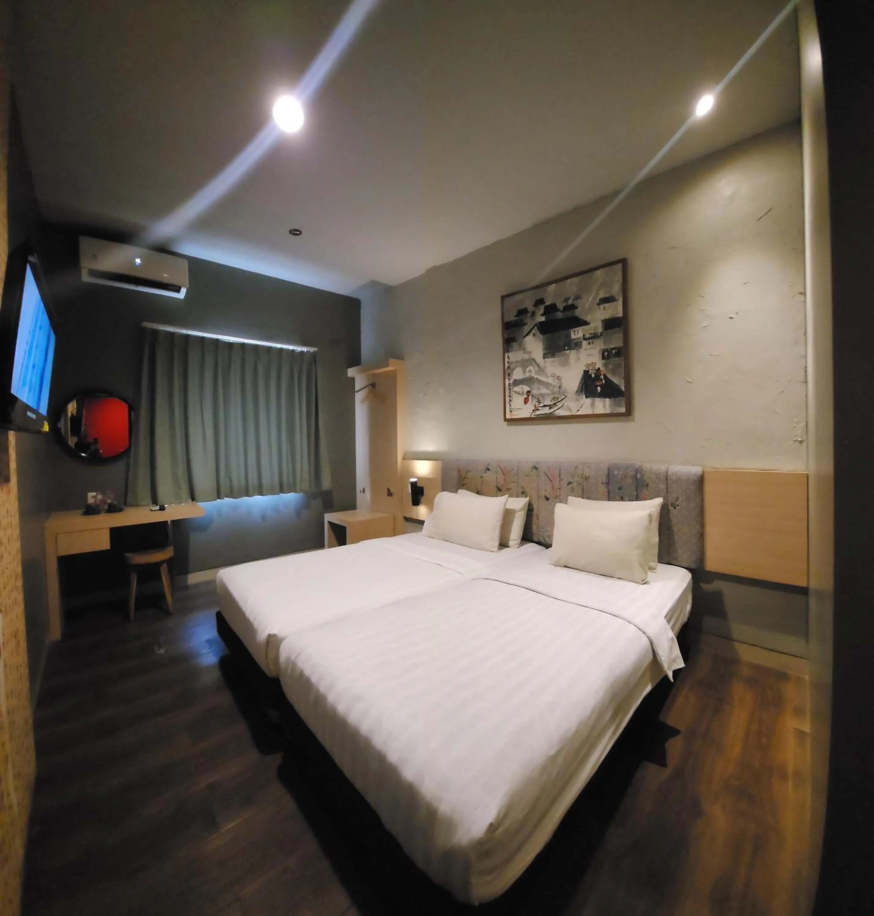 Bed in Hotel Pantes Semawis Pecinan SMG - Petfriendly Hotel