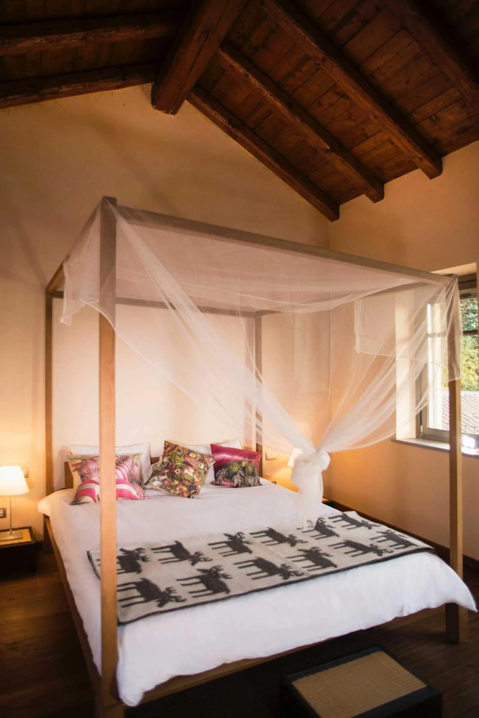 Bed in Cascina Canée