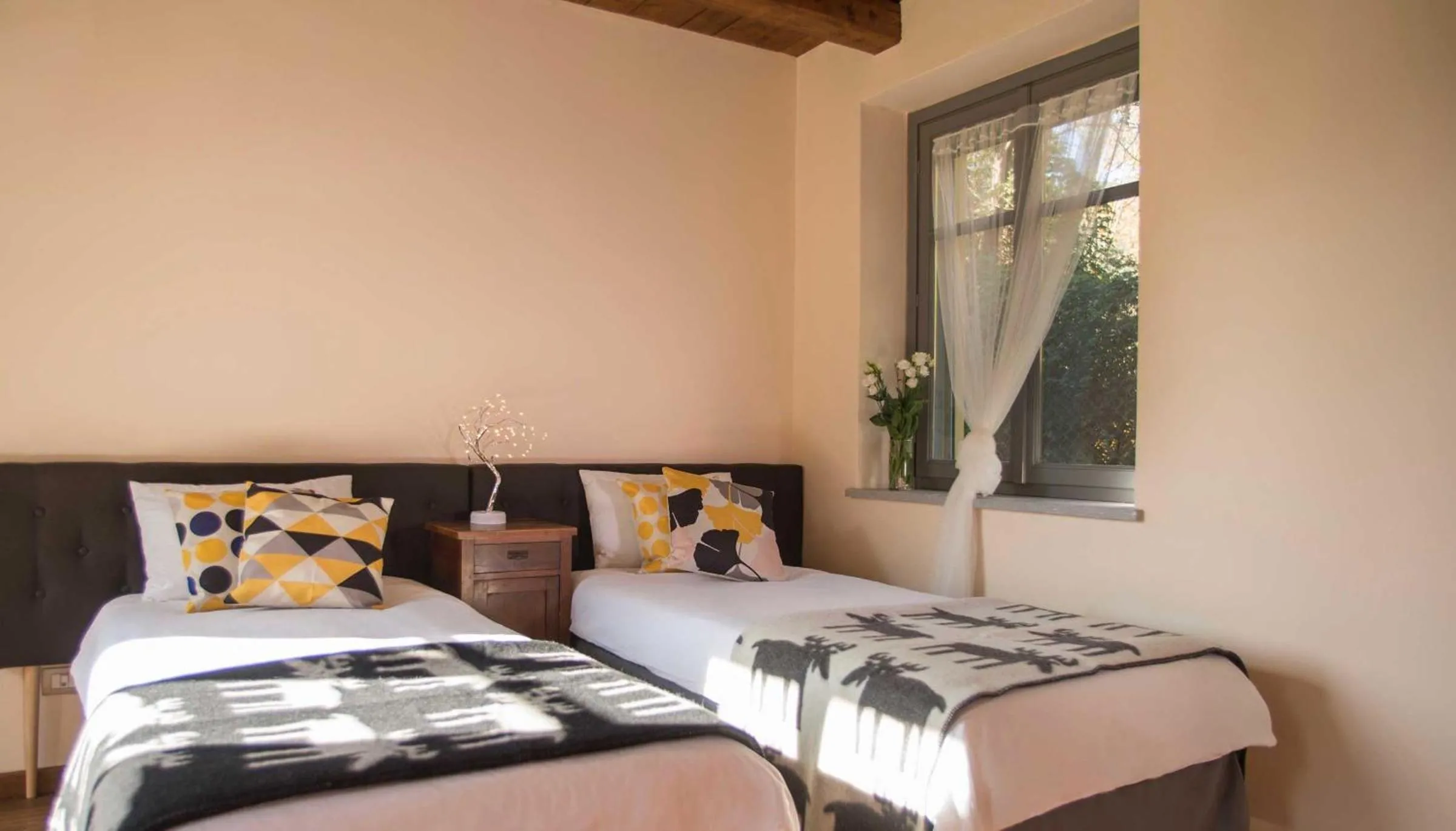 Bed in Cascina Canée