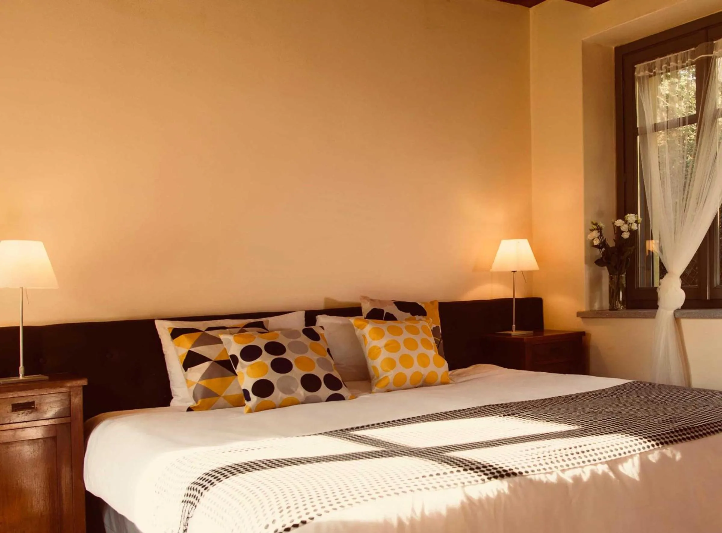Bed in Cascina Canée