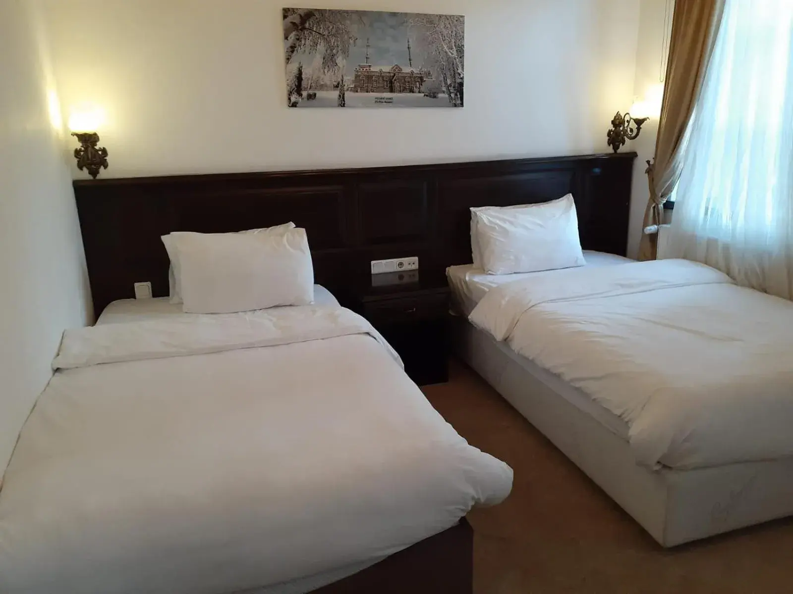 Bed in Cheltikov Hotel Bed in Cheltikov Hotel