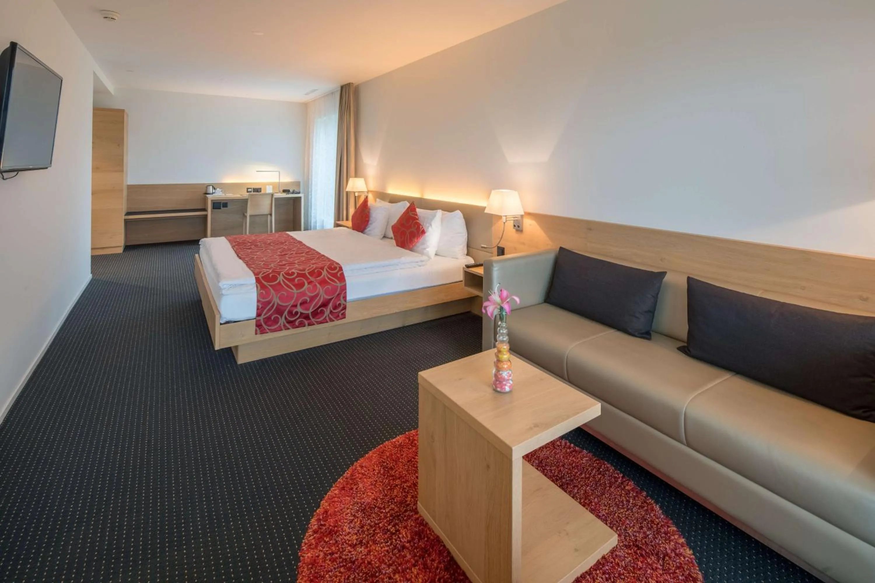 Bedroom, Bed in Best Western Hotel Rebstock