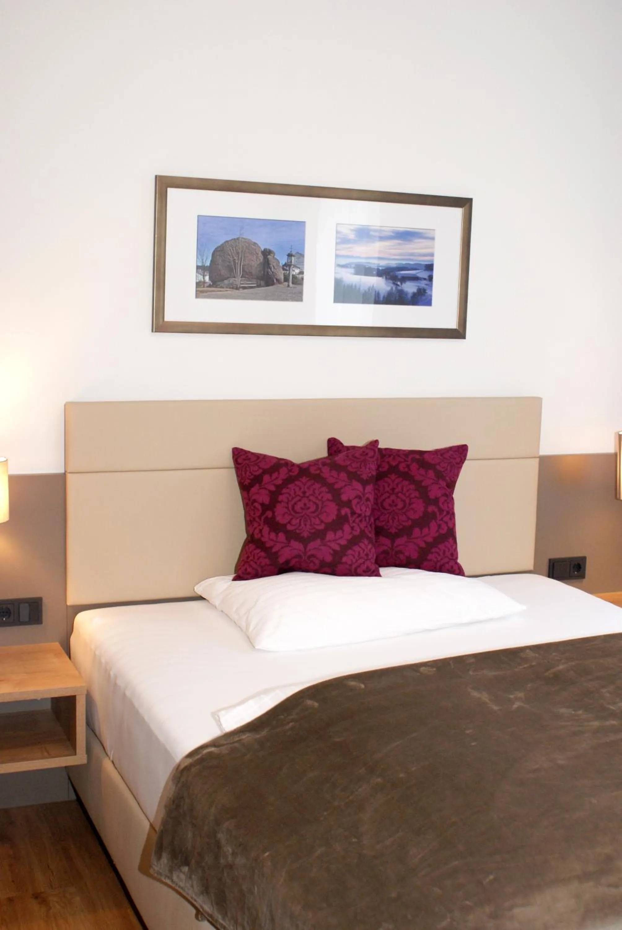 Bed in Hotel Mühlviertler Hof