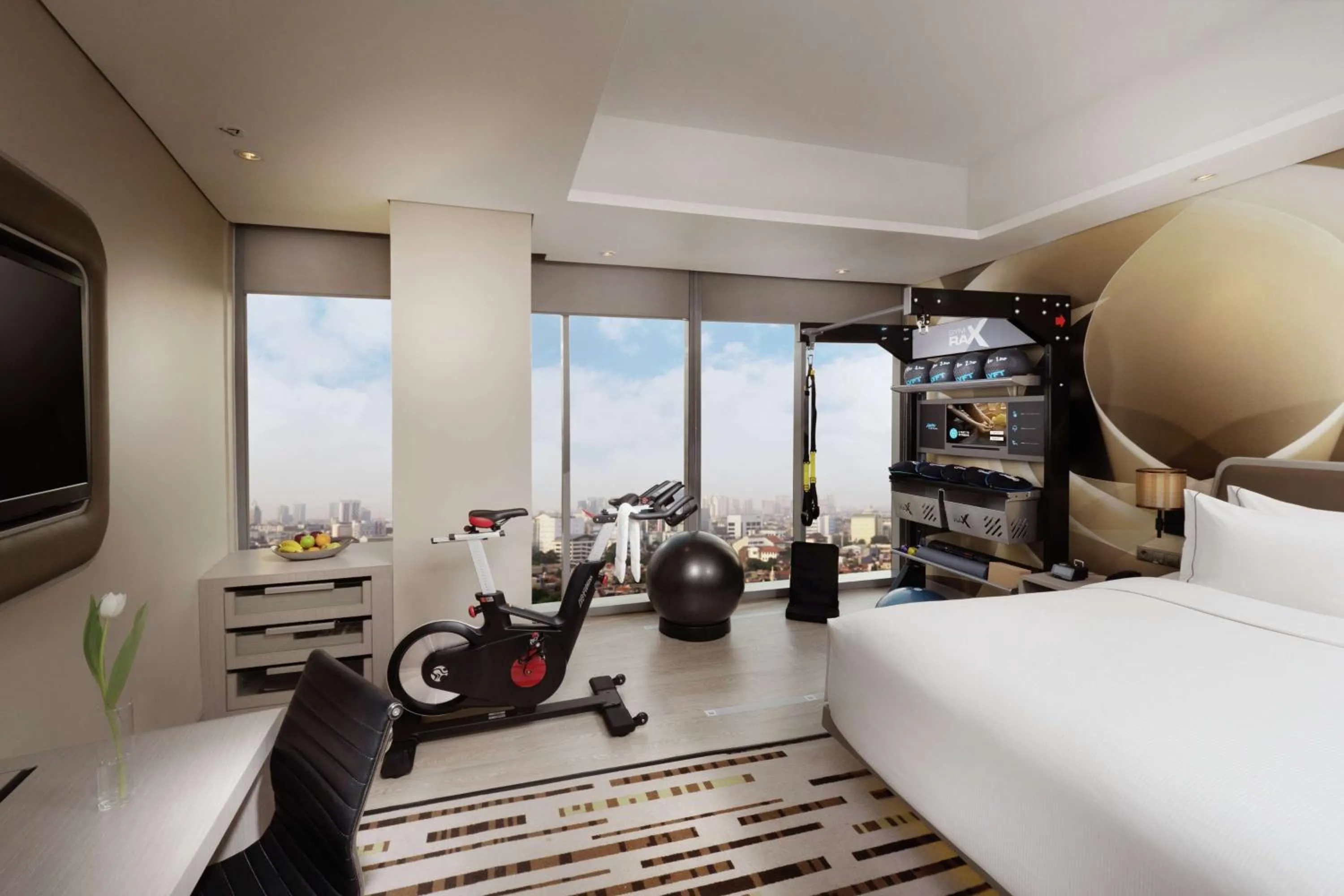 Bed in DoubleTree by Hilton Jakarta - Diponegoro