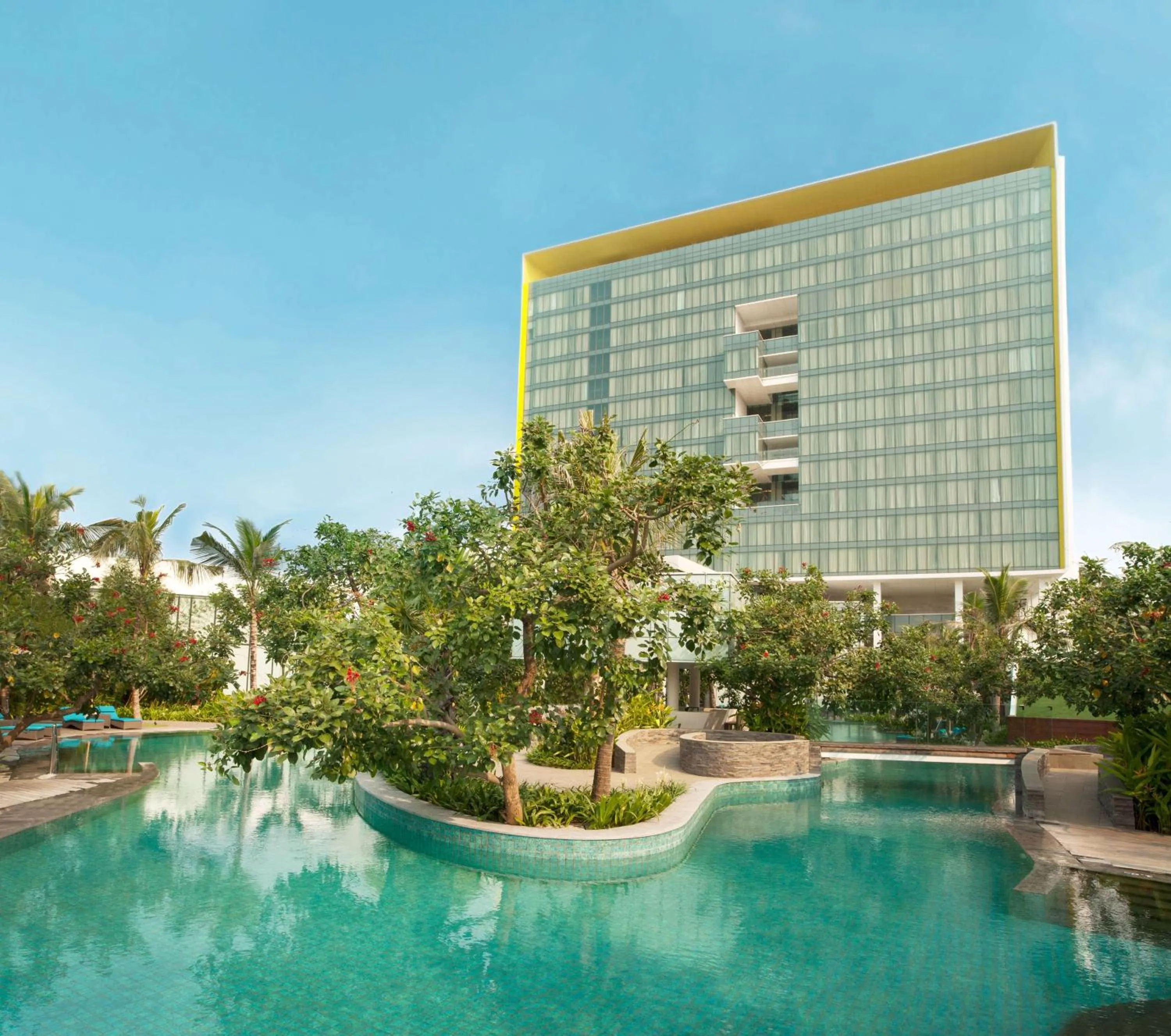 Pool view in DoubleTree by Hilton Jakarta - Diponegoro