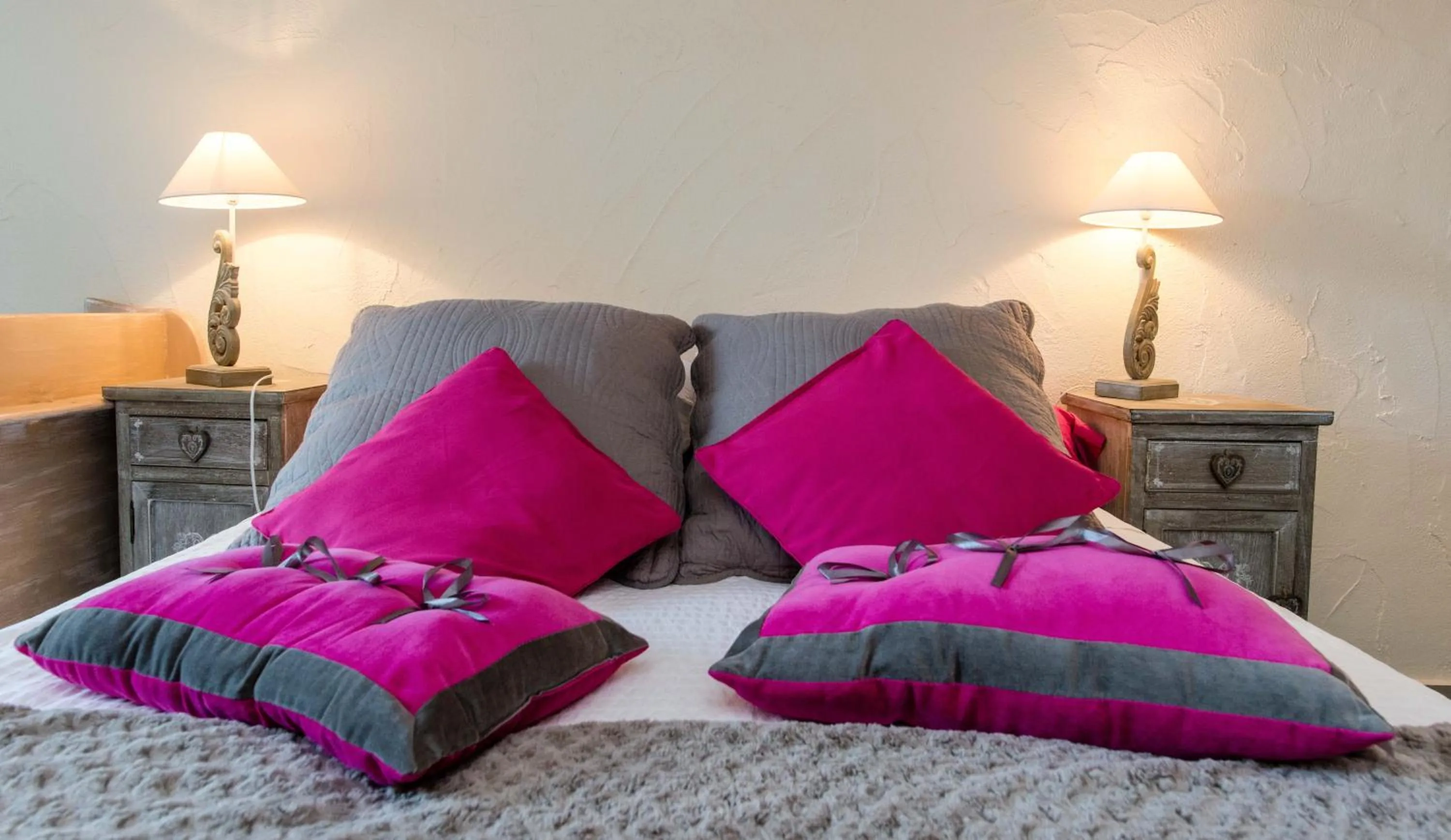 Bed in Chambres d'hôtes Larroquinière