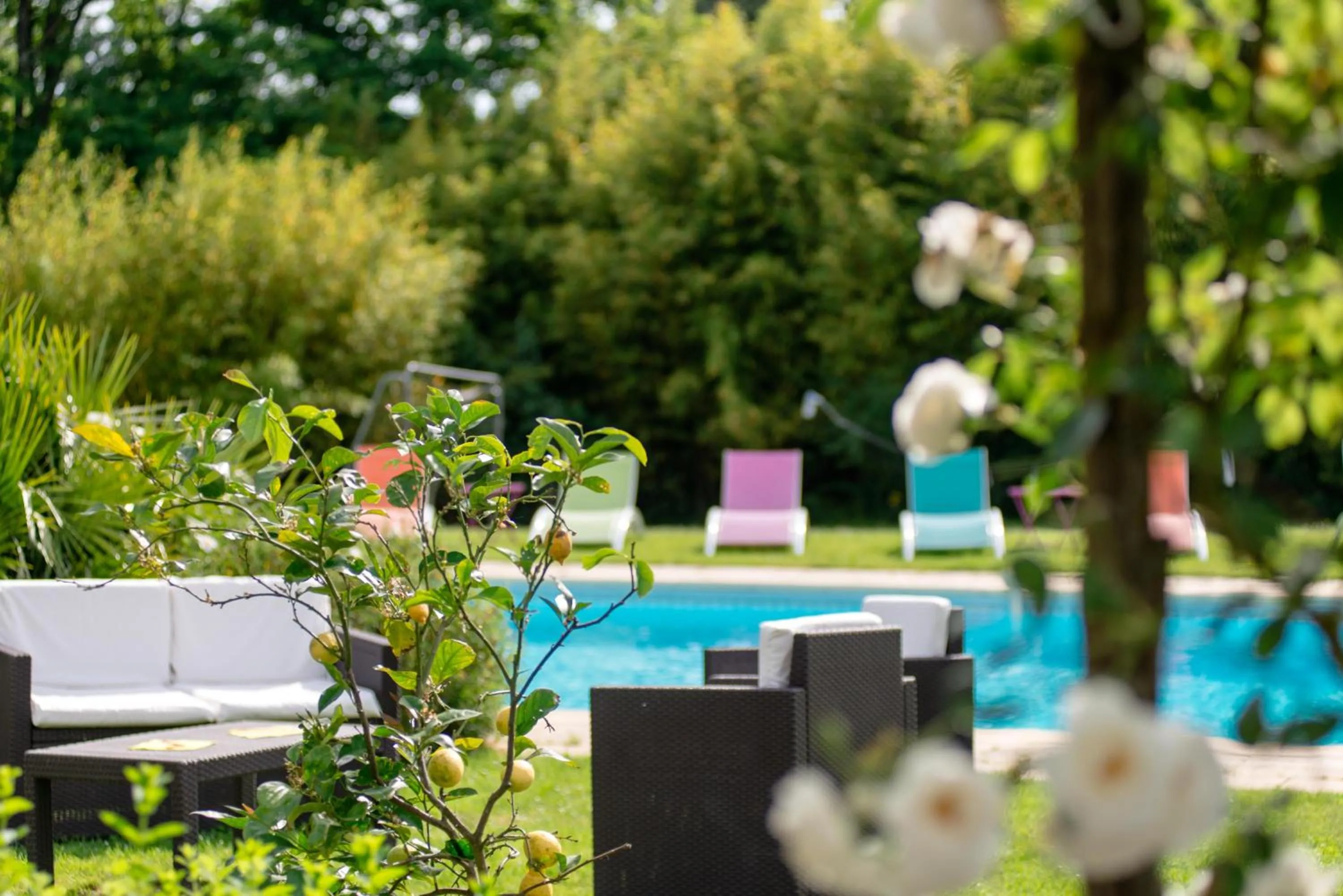 View (from property/room) in Chambres d'hôtes Larroquinière