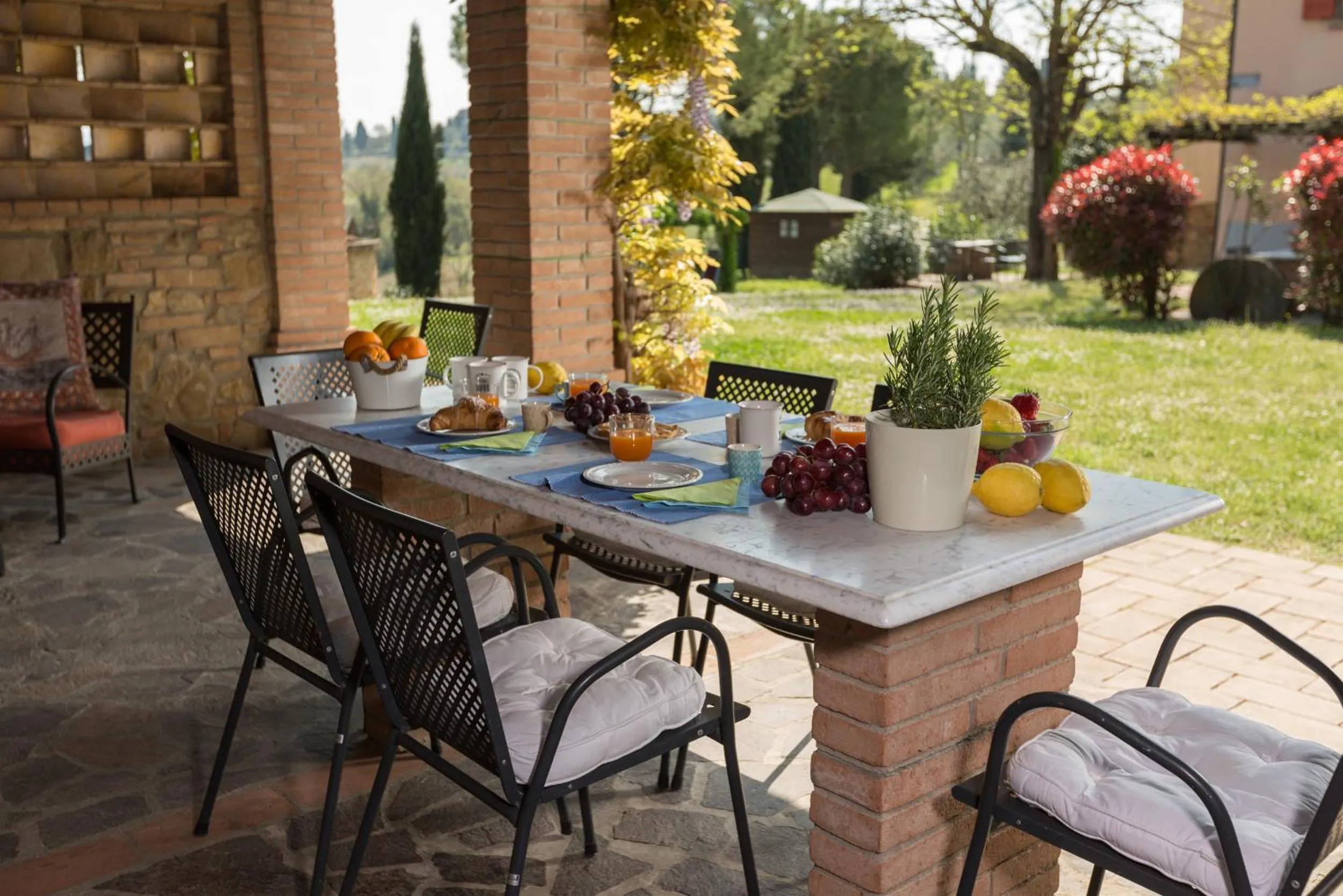 Patio in Agriturismo Canale