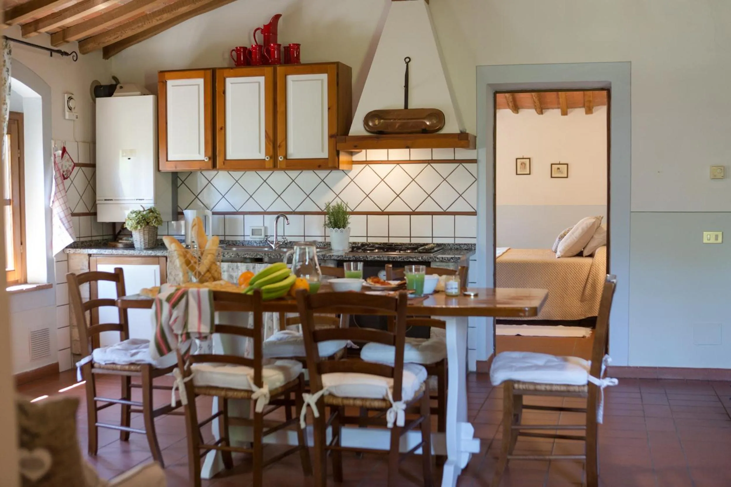 Kitchen or kitchenette in Agriturismo Canale
