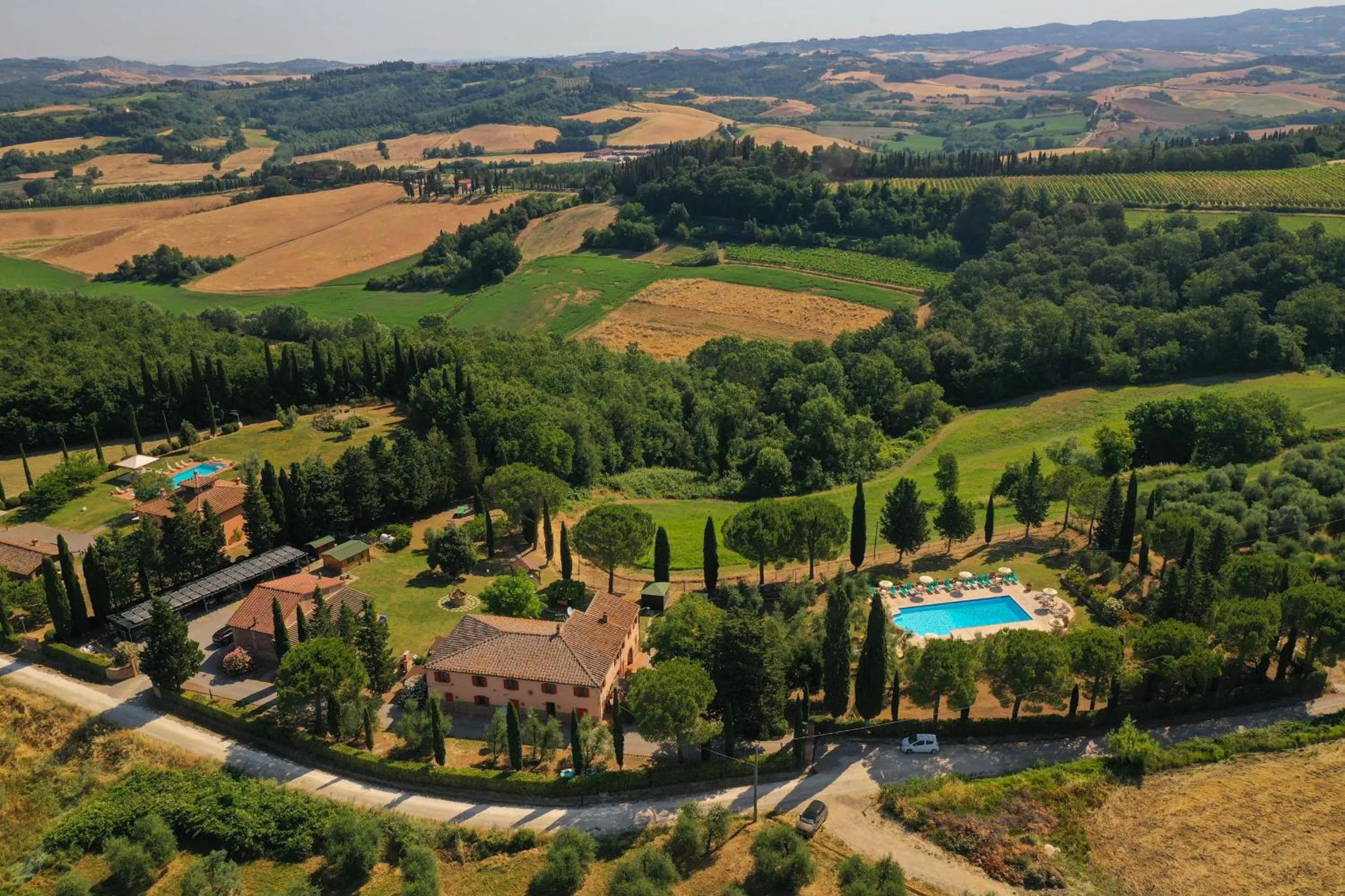 Bird's eye view in Agriturismo Canale