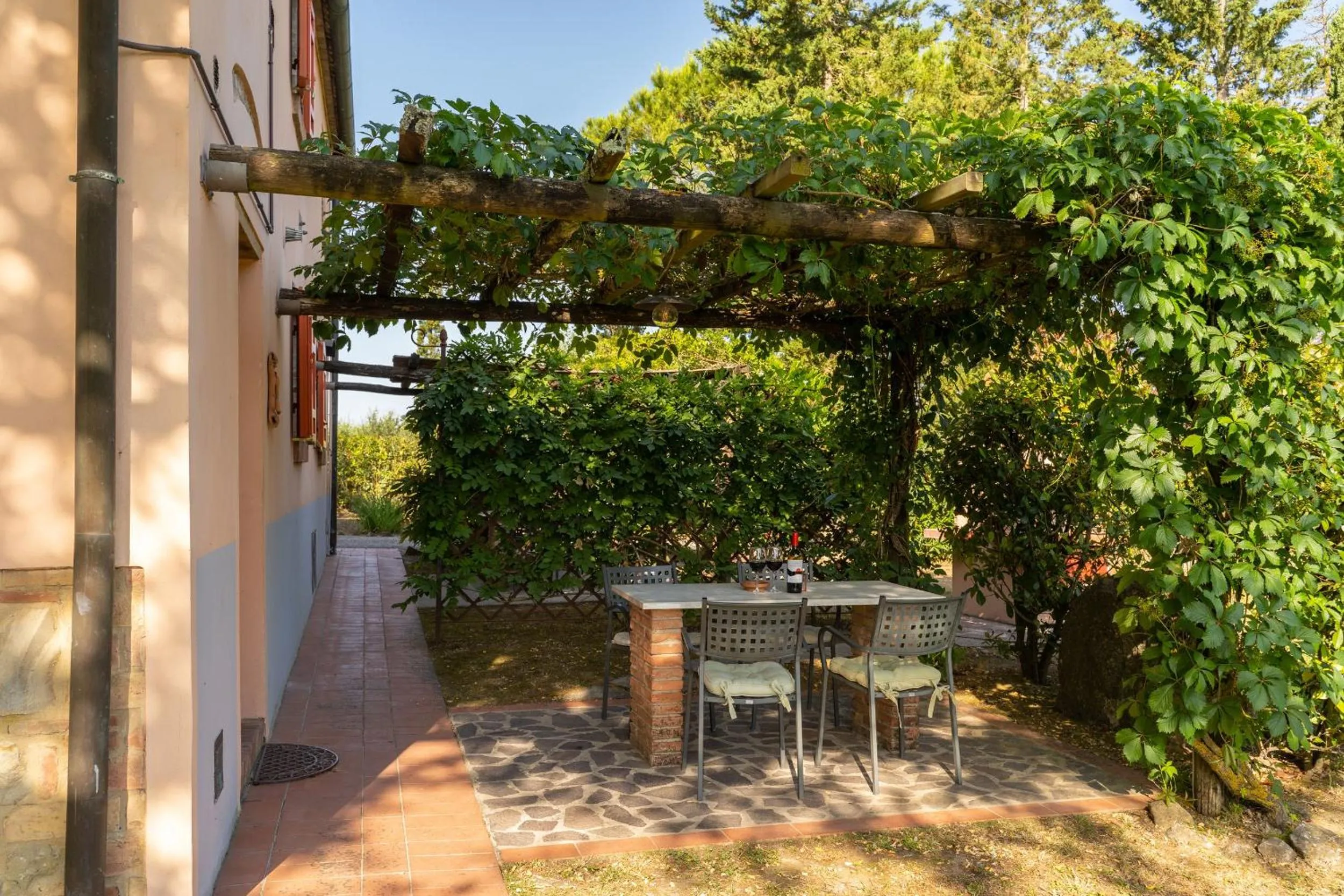 Patio in Agriturismo Canale